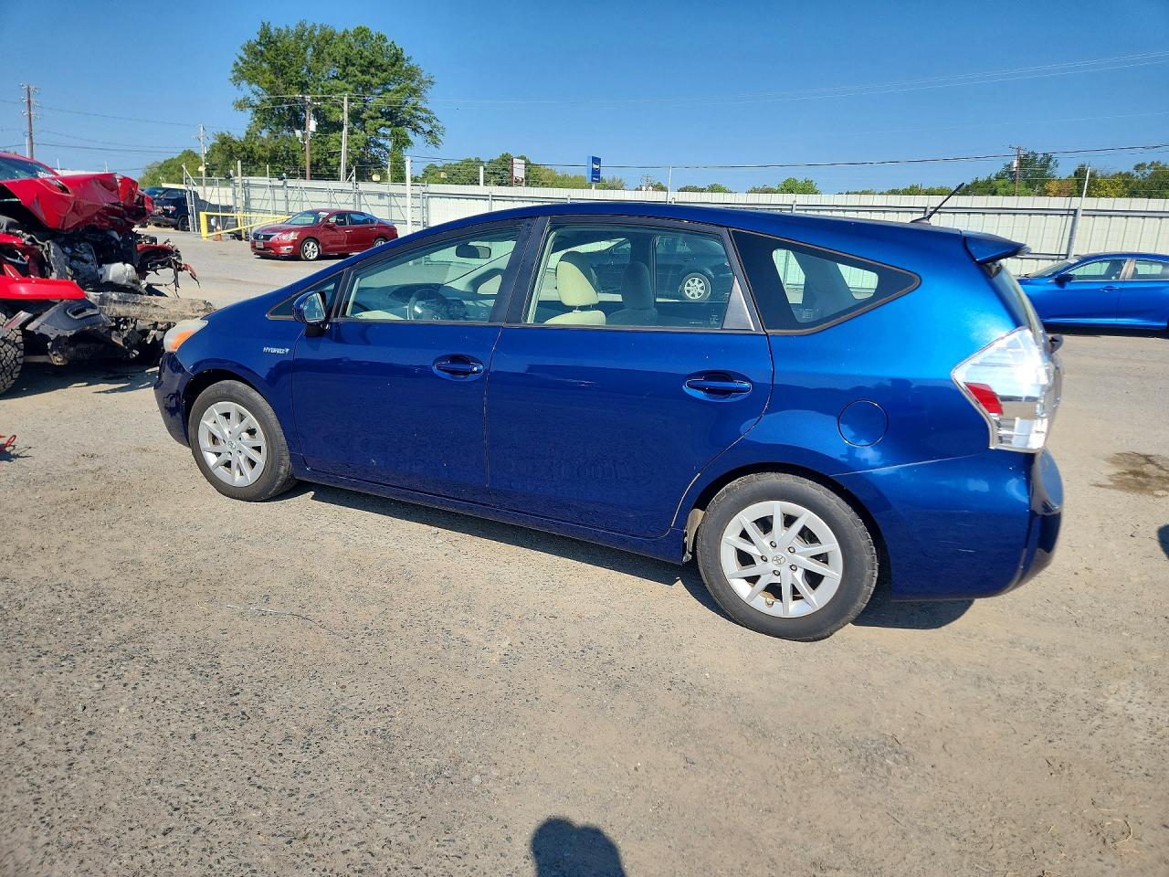 2012 Toyota Prius V Two Blue vin: JTDZN3EU0C3032973