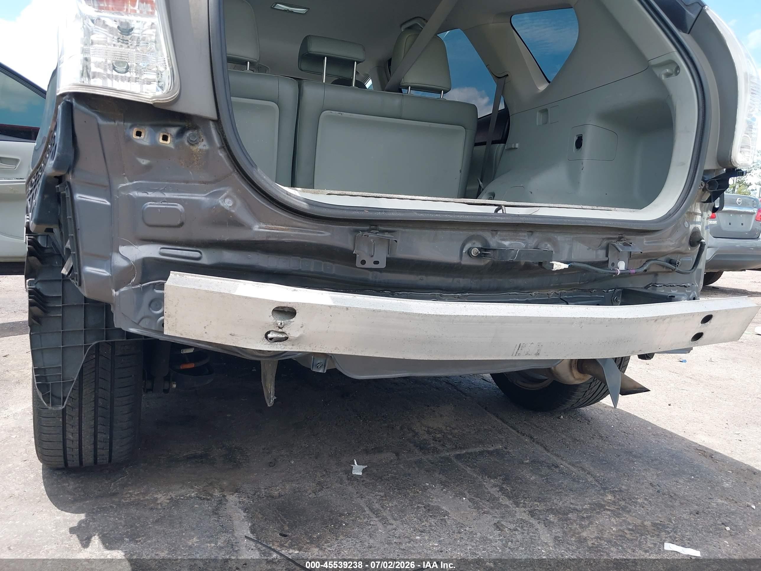 2012 Toyota Prius V Five Gray vin: JTDZN3EU0C3034979