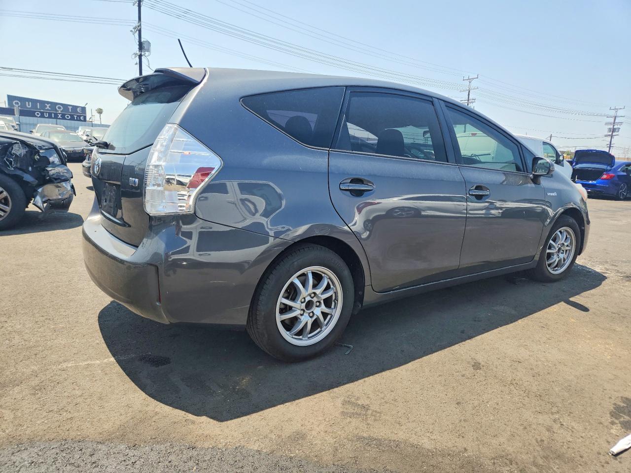 2012 Toyota Prius V Three Gray vin: JTDZN3EU0C3036280