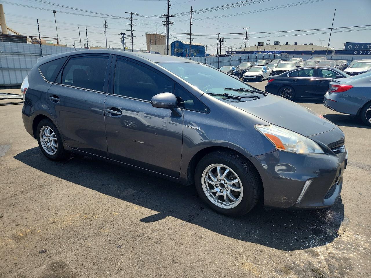 2012 Toyota Prius V Three Gray vin: JTDZN3EU0C3036280