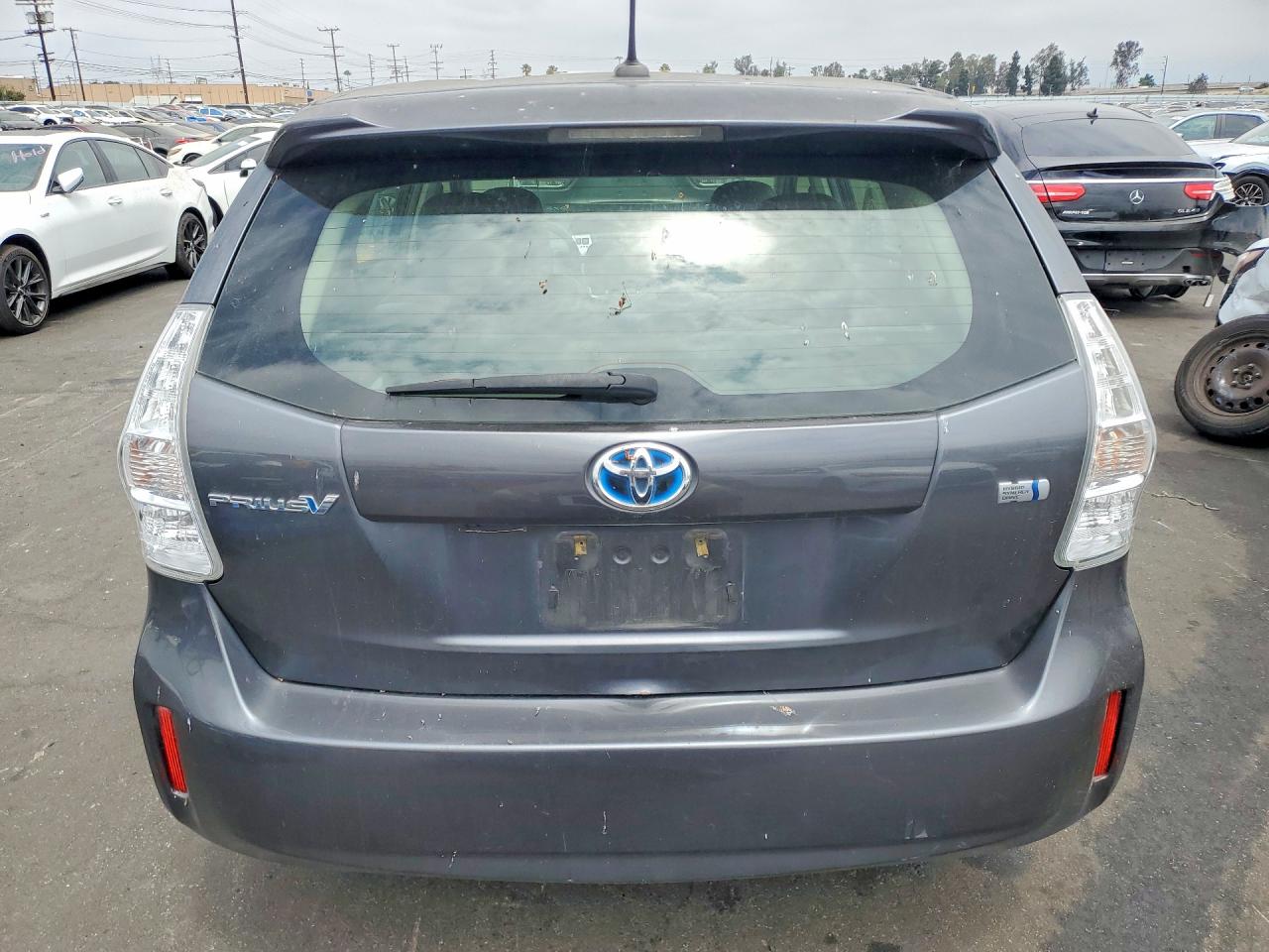 2012 Toyota Prius V Three Gray vin: JTDZN3EU0C3073278