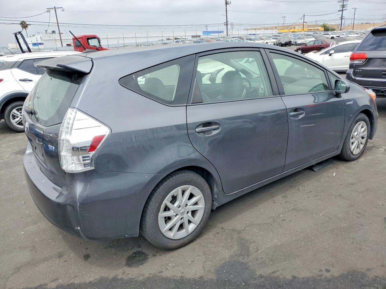 2012 Toyota Prius V Three Gray vin: JTDZN3EU0C3073278