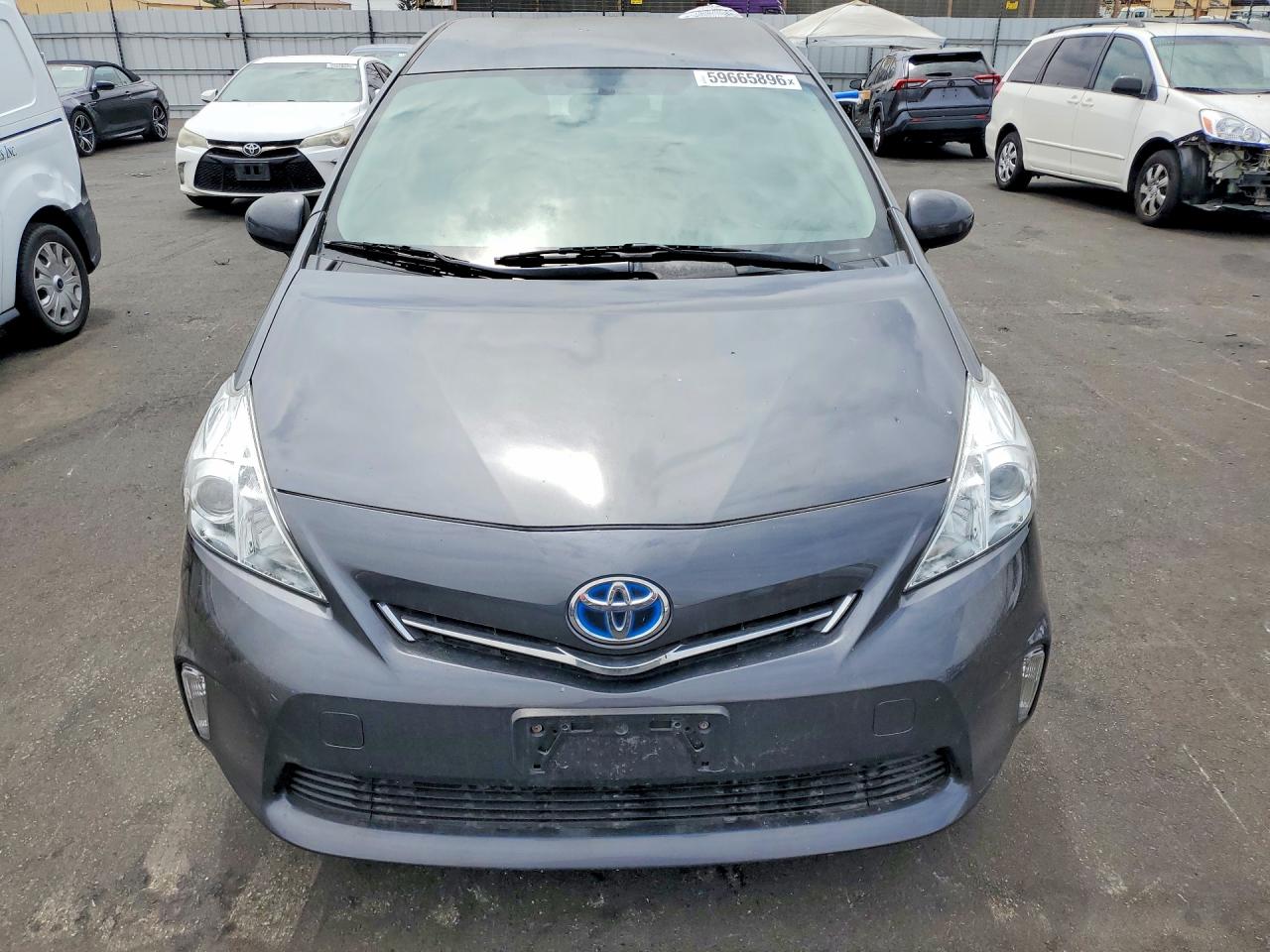 2012 Toyota Prius V Three Gray vin: JTDZN3EU0C3073278