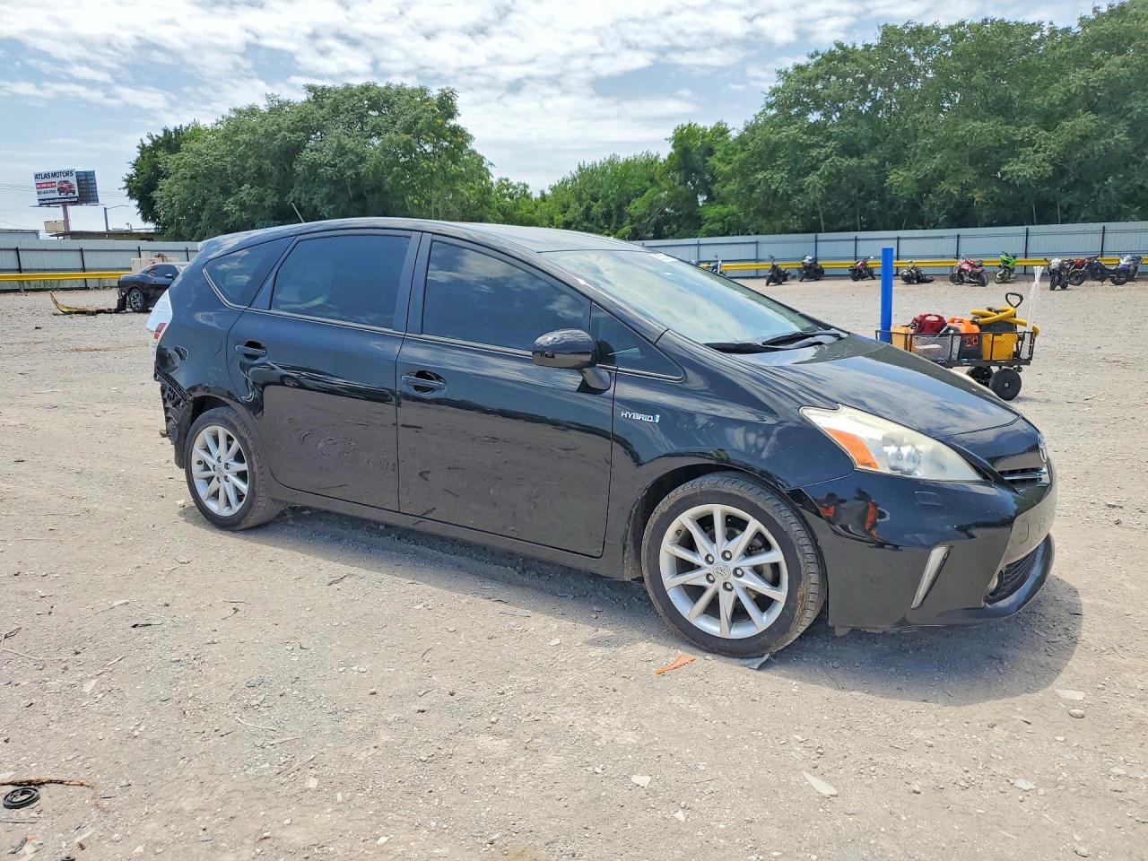 2012 Toyota Prius V Five Black vin: JTDZN3EU0C3085592