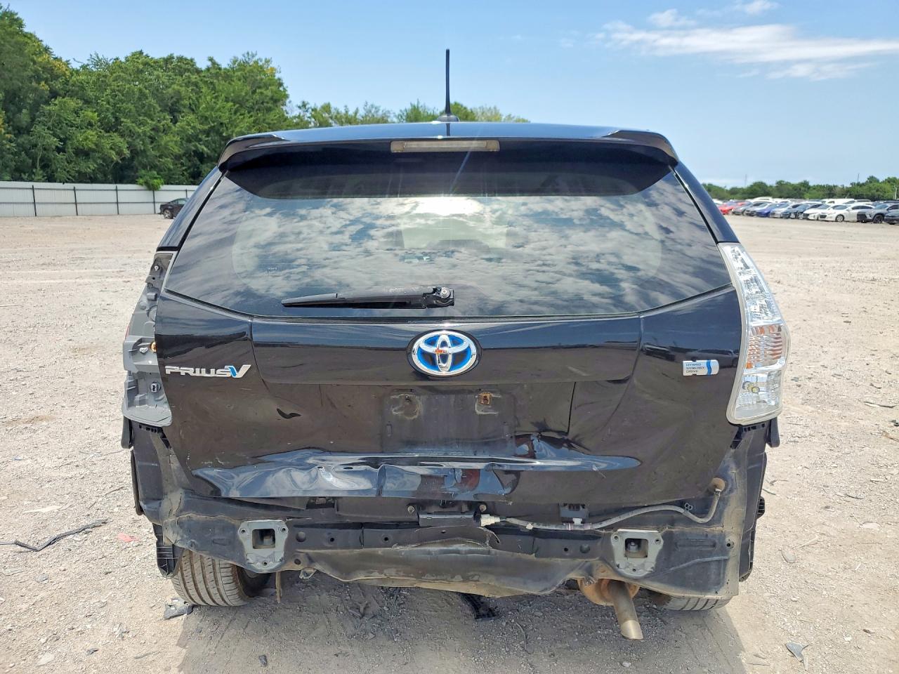 2012 Toyota Prius V Five Black vin: JTDZN3EU0C3085592