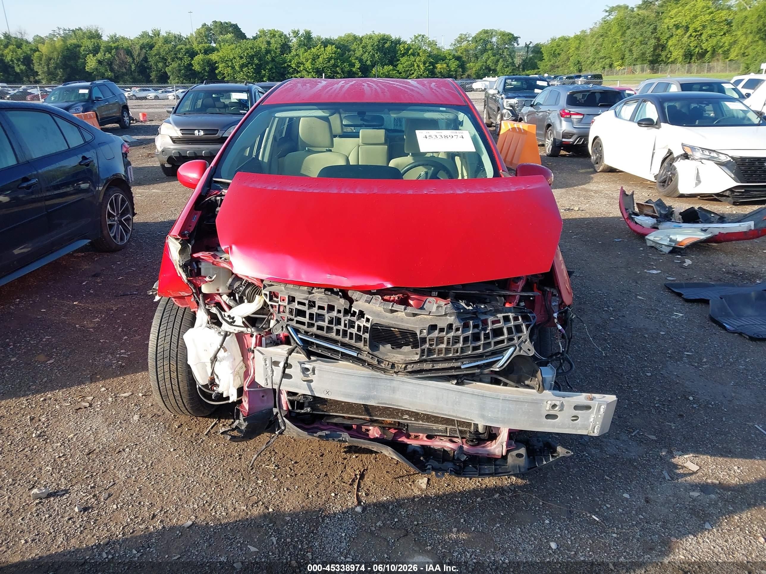 2012 Toyota Prius V Two Red vin: JTDZN3EU0C3118283