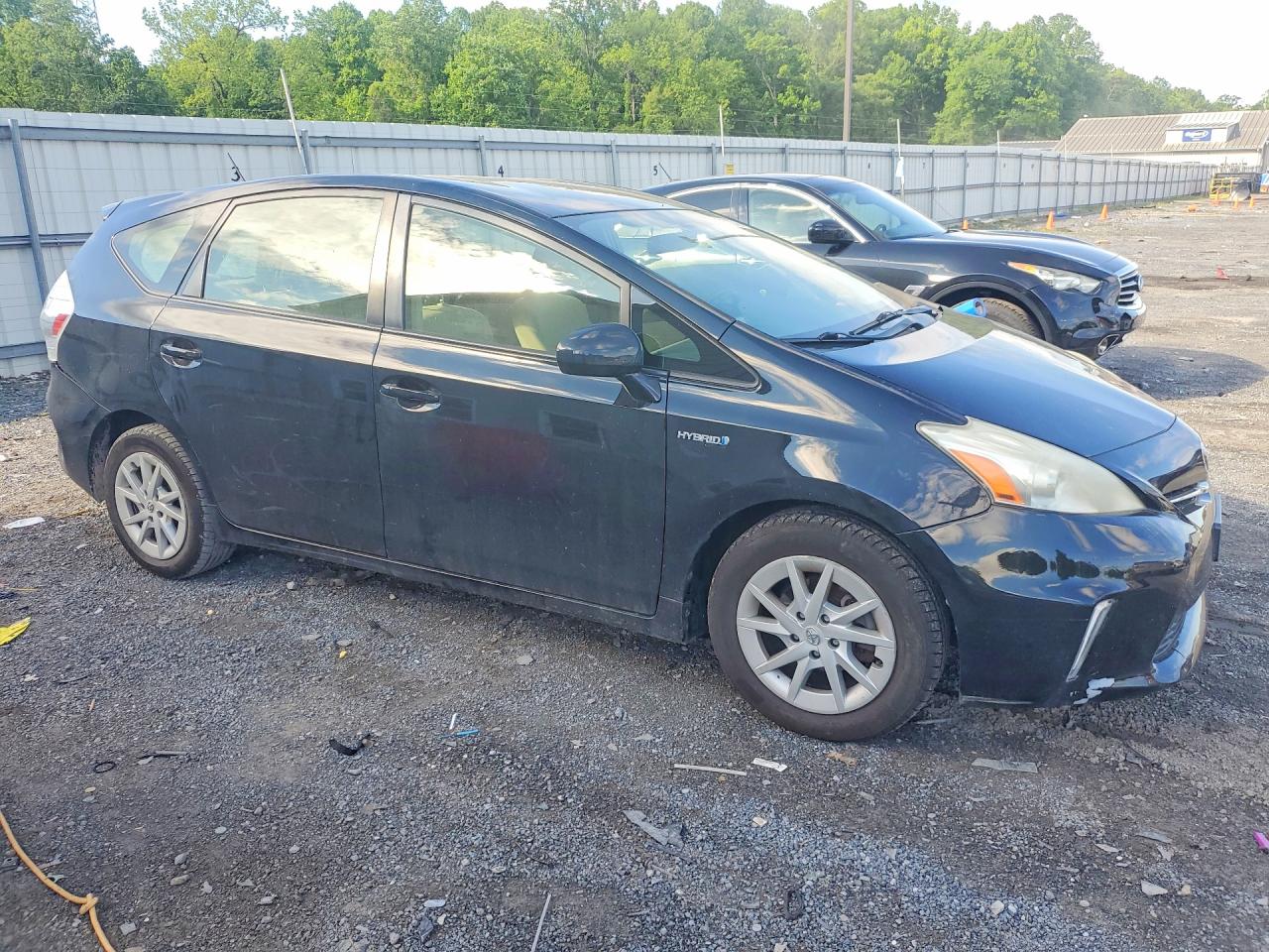 2012 Toyota Prius V Three Black vin: JTDZN3EU0C3119403