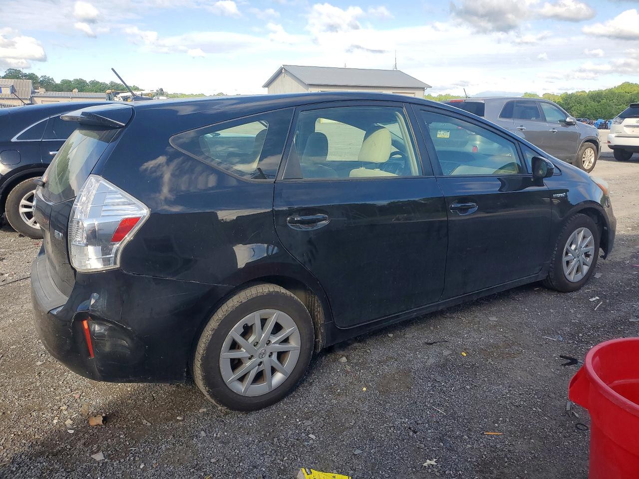 2012 Toyota Prius V Three Black vin: JTDZN3EU0C3119403