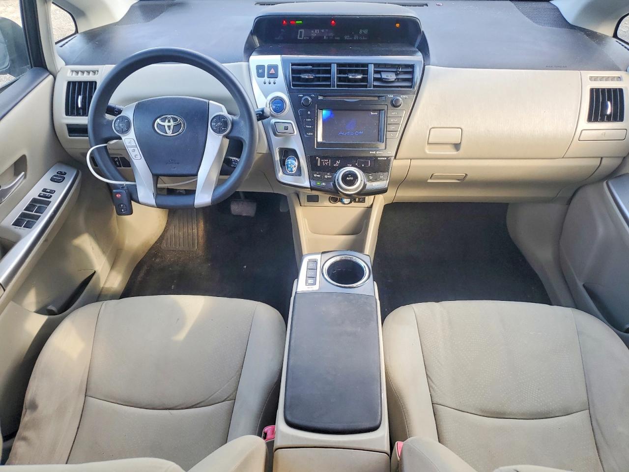 2012 Toyota Prius V Three Black vin: JTDZN3EU0C3119403