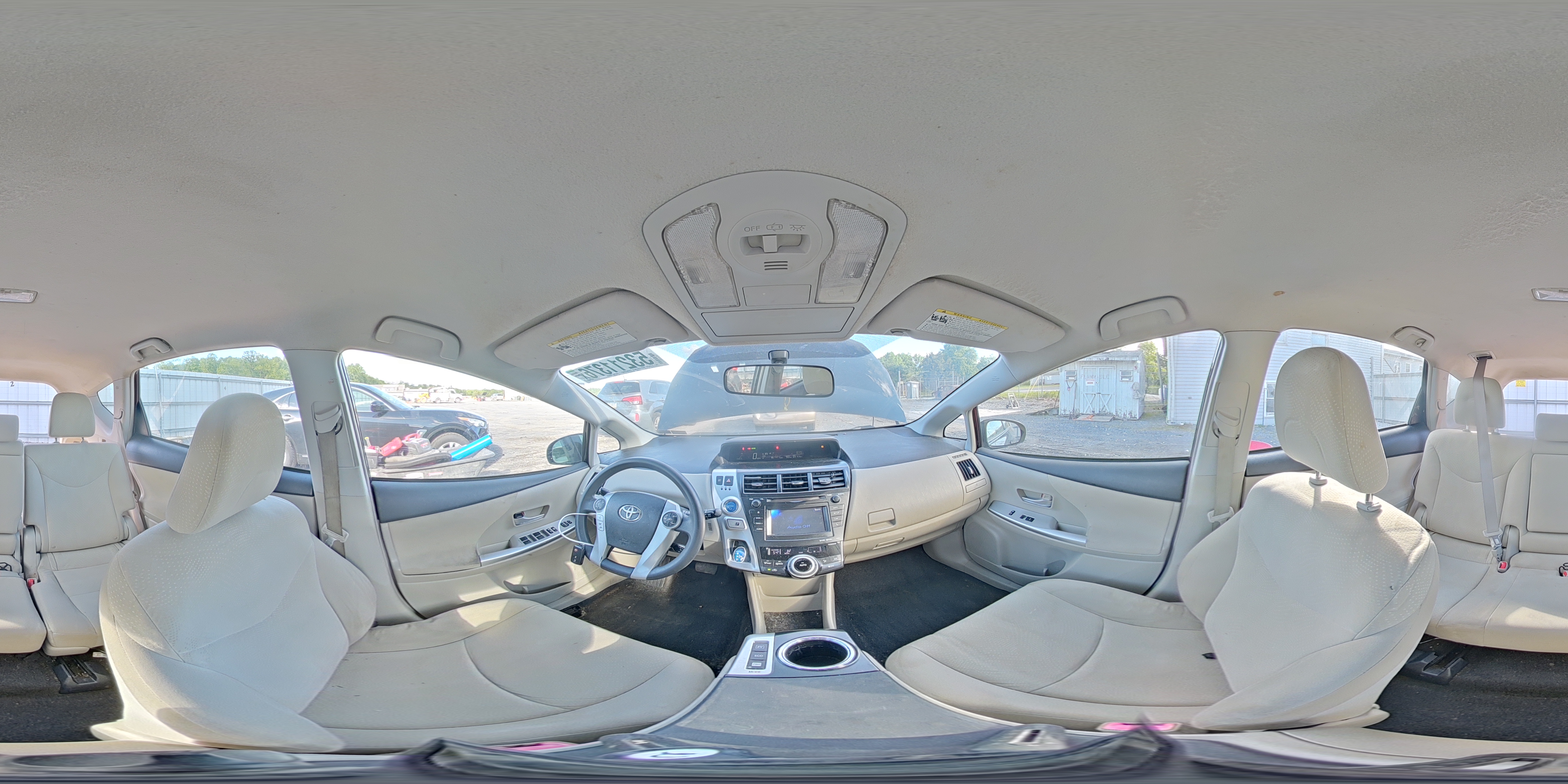 2012 Toyota Prius V Three Black vin: JTDZN3EU0C3119403