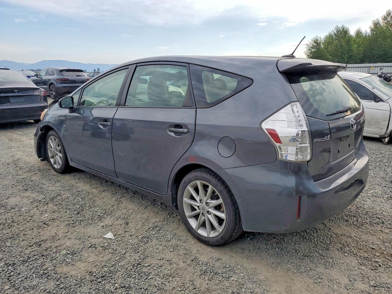 2012 Toyota Prius V Five Gray vin: JTDZN3EU0C3132376
