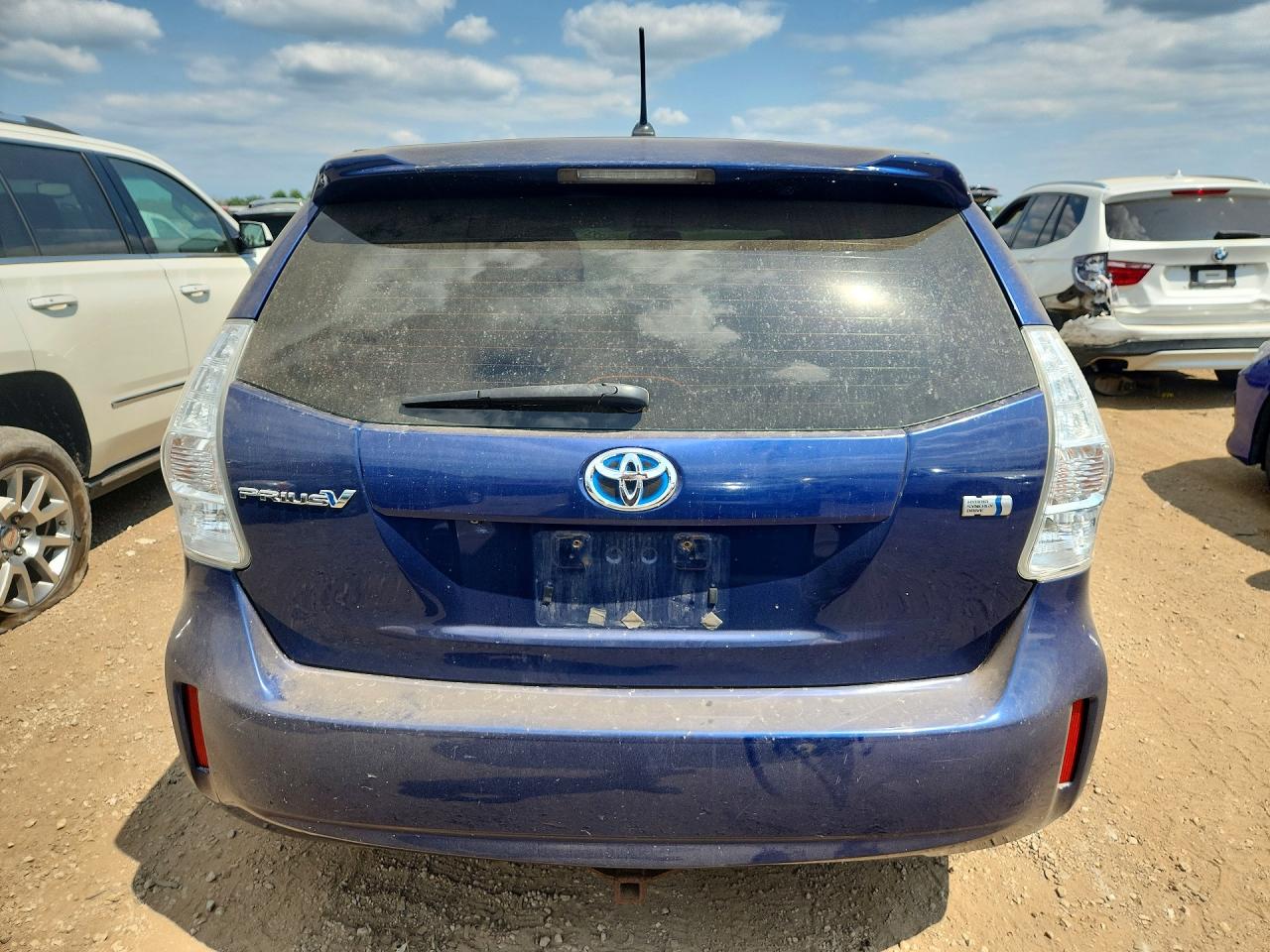 2012 Toyota Prius V Two Blue vin: JTDZN3EU0C3179097