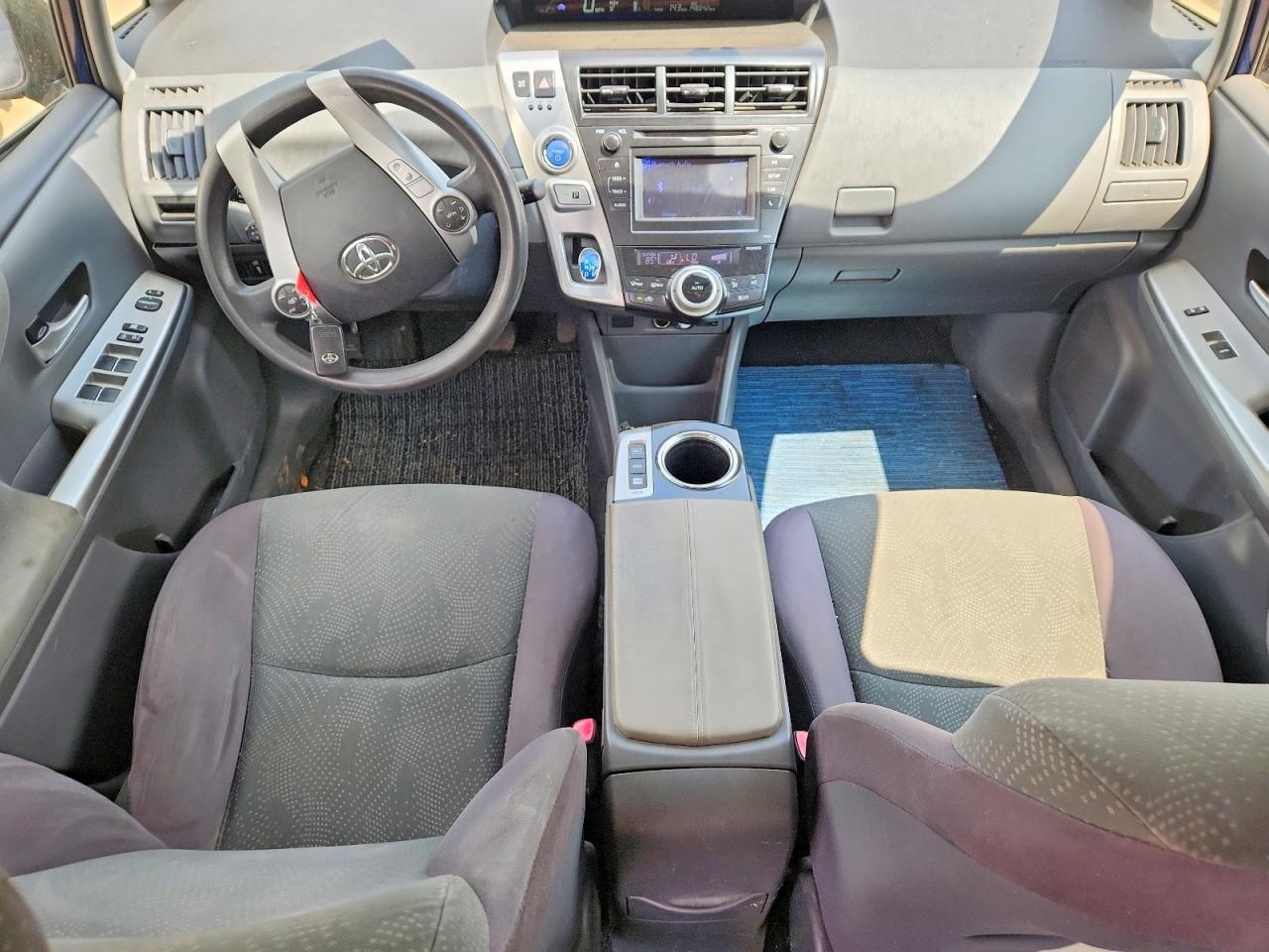 2012 Toyota Prius V Two Blue vin: JTDZN3EU0C3179097