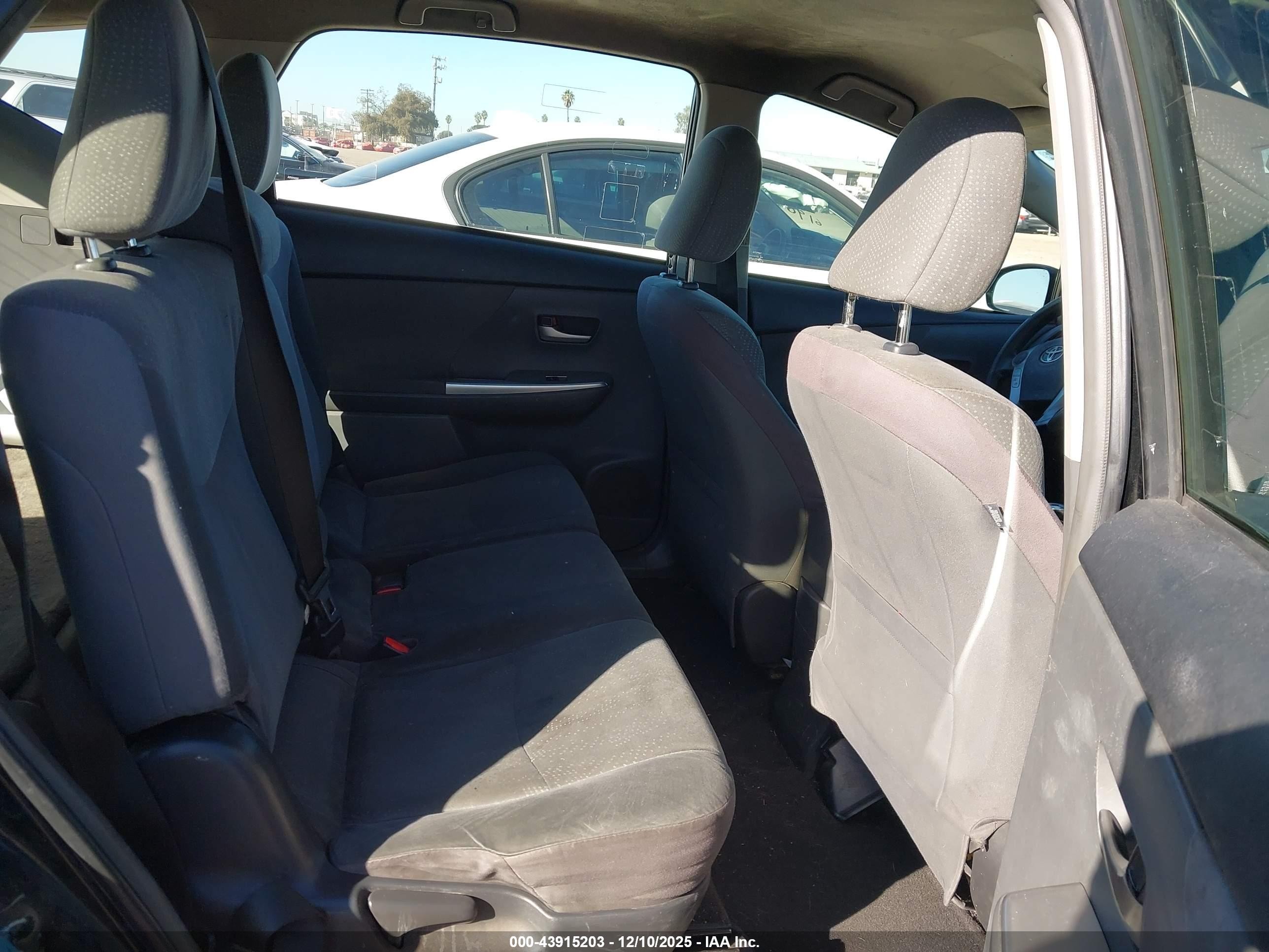 2012 Toyota Prius V Two Black vin: JTDZN3EU0C3185501