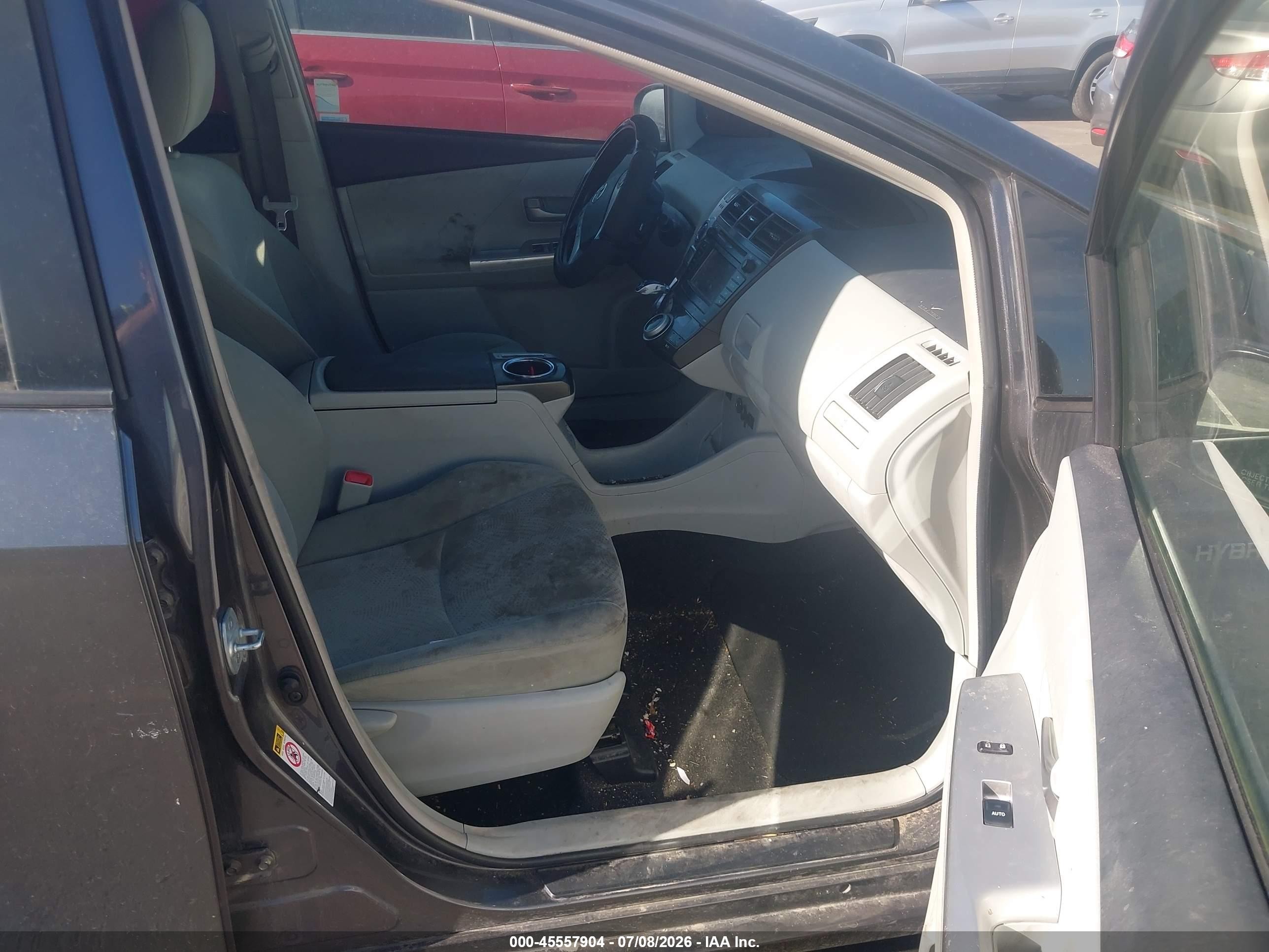 2013 Toyota Prius V Two Black vin: JTDZN3EU0D3191817