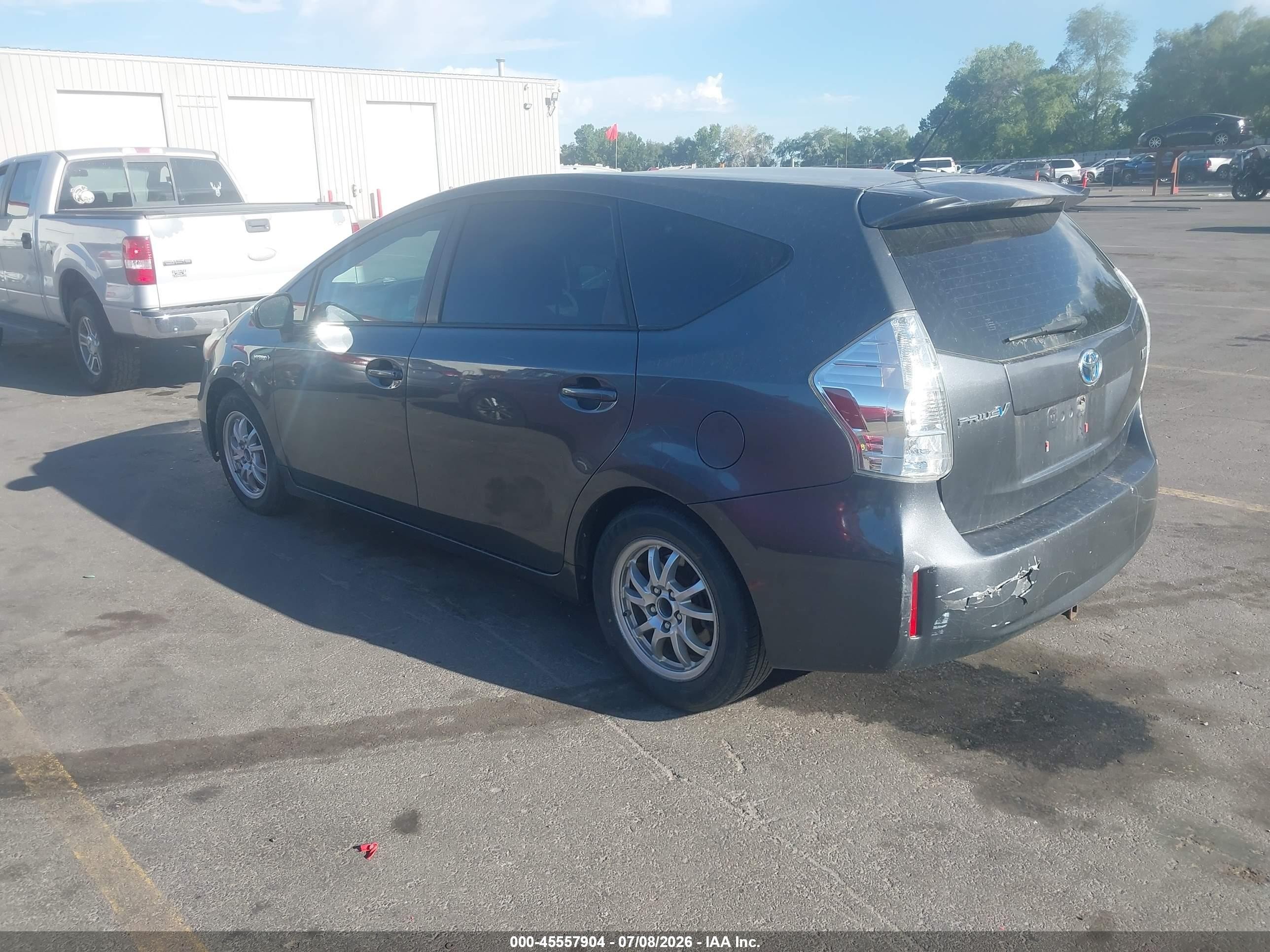 2013 Toyota Prius V Two Black vin: JTDZN3EU0D3191817