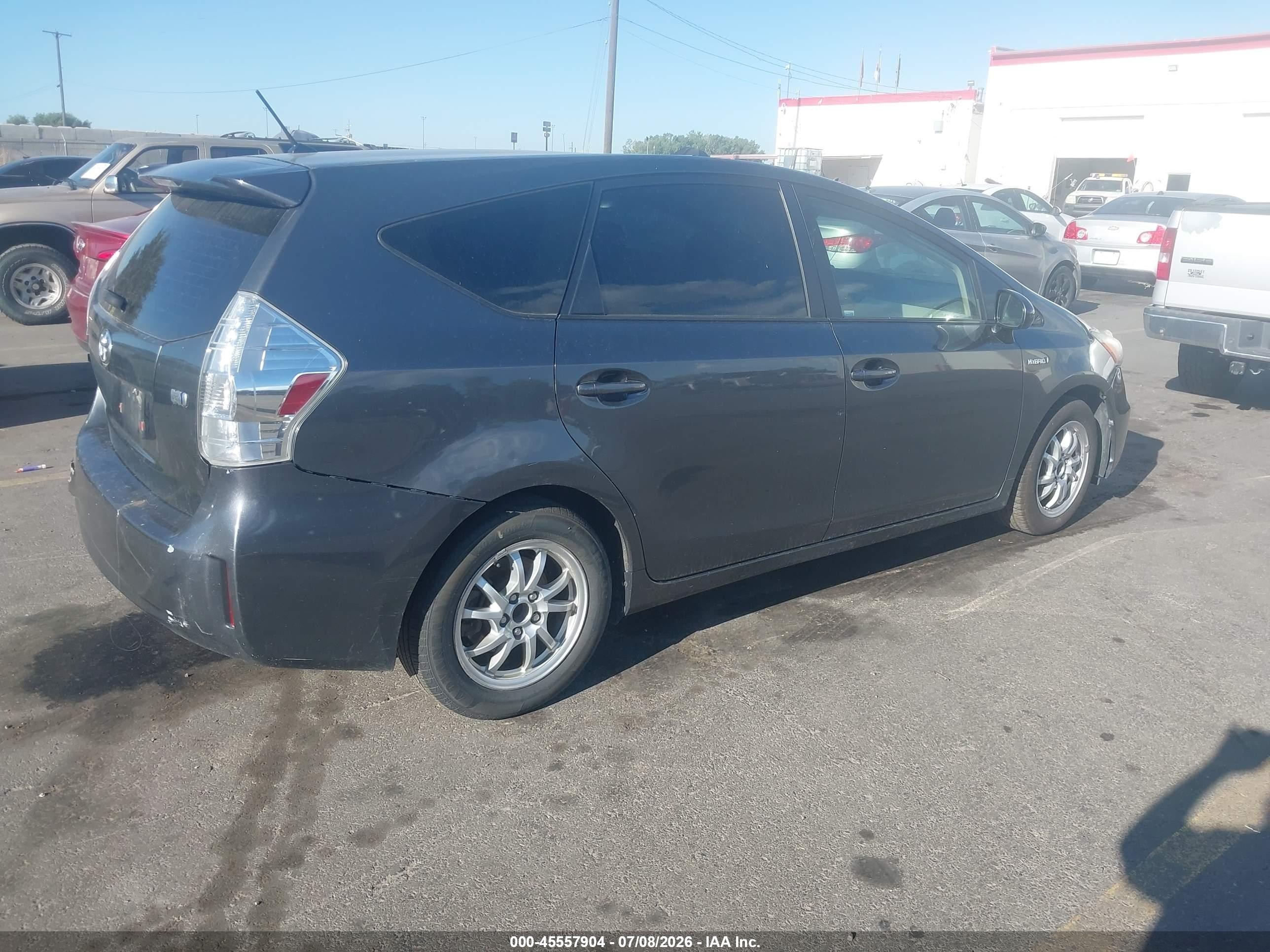 2013 Toyota Prius V Two Black vin: JTDZN3EU0D3191817