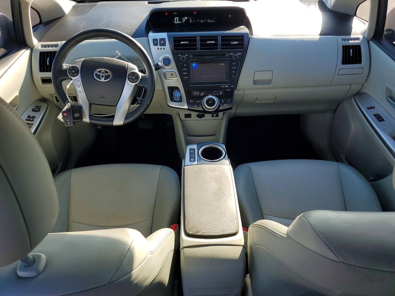 2013 Toyota Prius V Five Gray vin: JTDZN3EU0D3203075