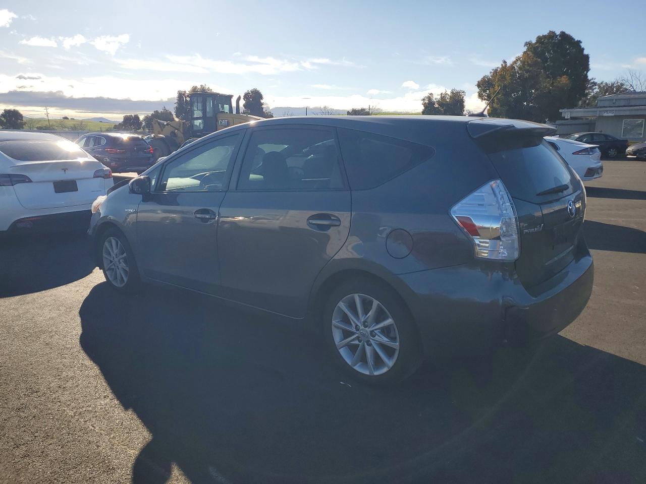 2013 Toyota Prius V Five Gray vin: JTDZN3EU0D3203075