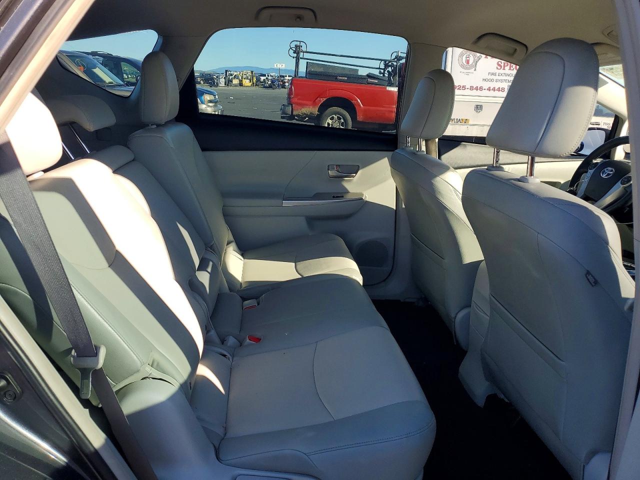 2013 Toyota Prius V Five Gray vin: JTDZN3EU0D3203075