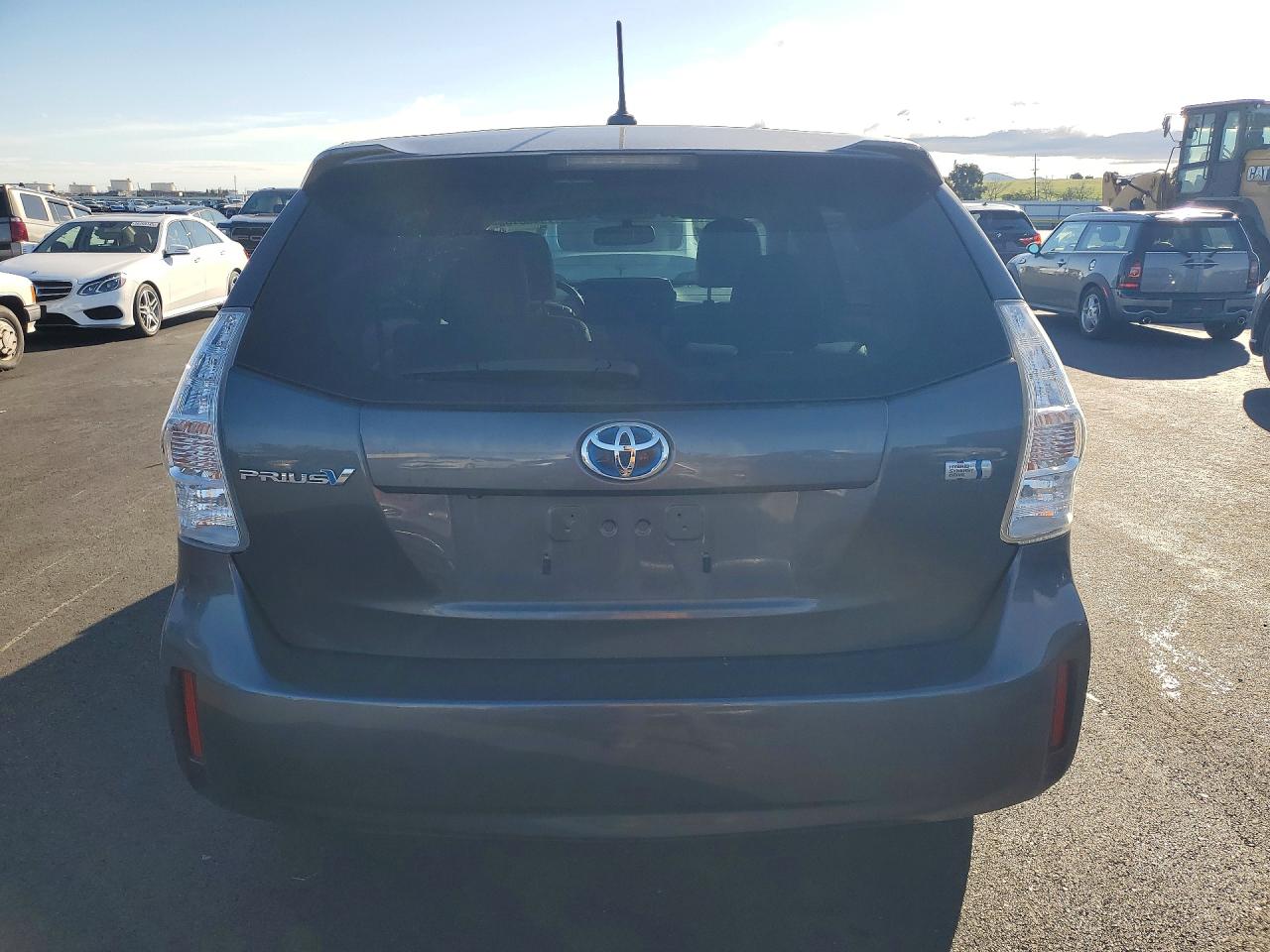 2013 Toyota Prius V Five Gray vin: JTDZN3EU0D3203075