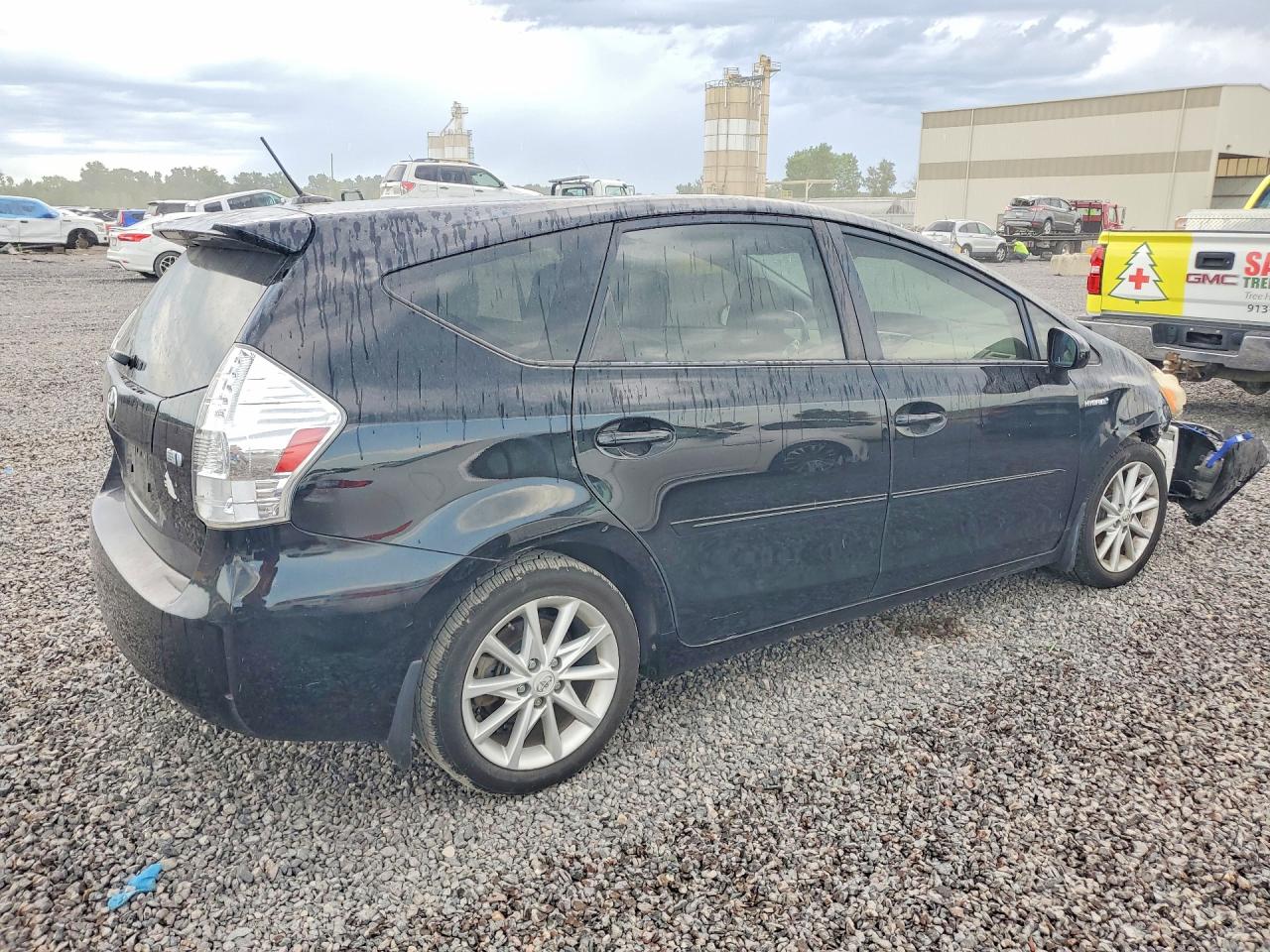 2013 Toyota Prius V Five Black vin: JTDZN3EU0D3204887
