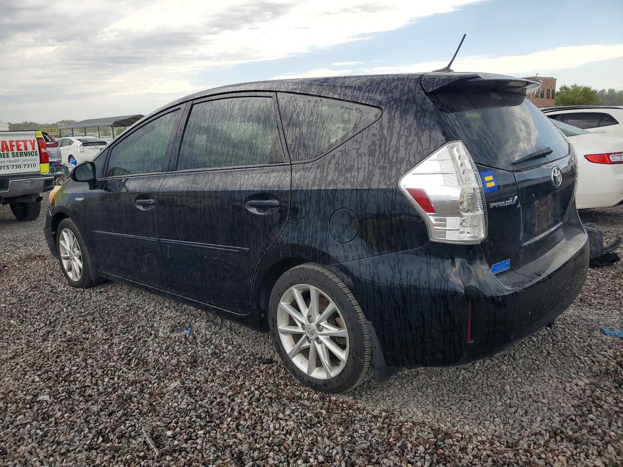 2013 Toyota Prius V Five Black vin: JTDZN3EU0D3204887