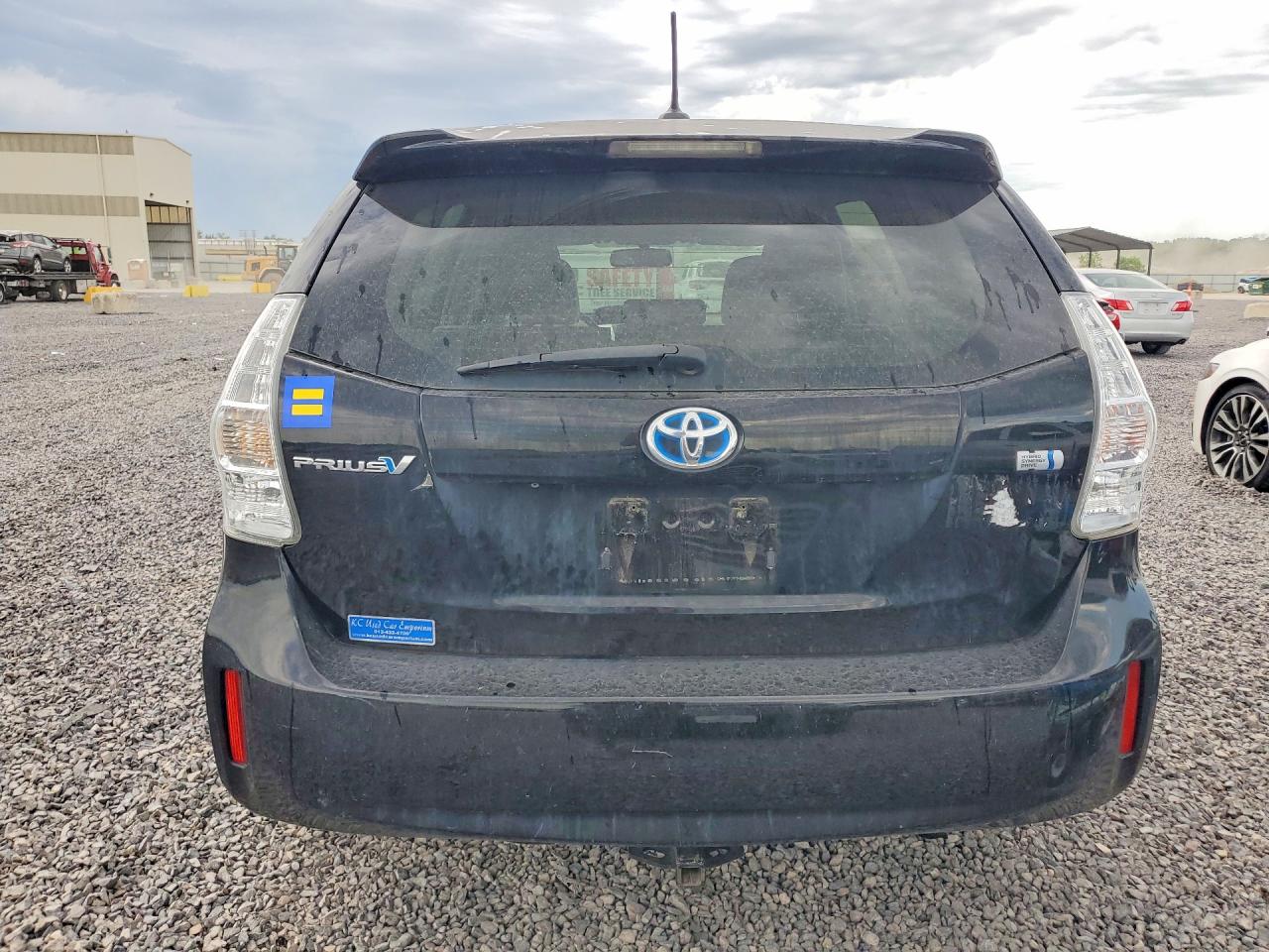 2013 Toyota Prius V Five Black vin: JTDZN3EU0D3204887