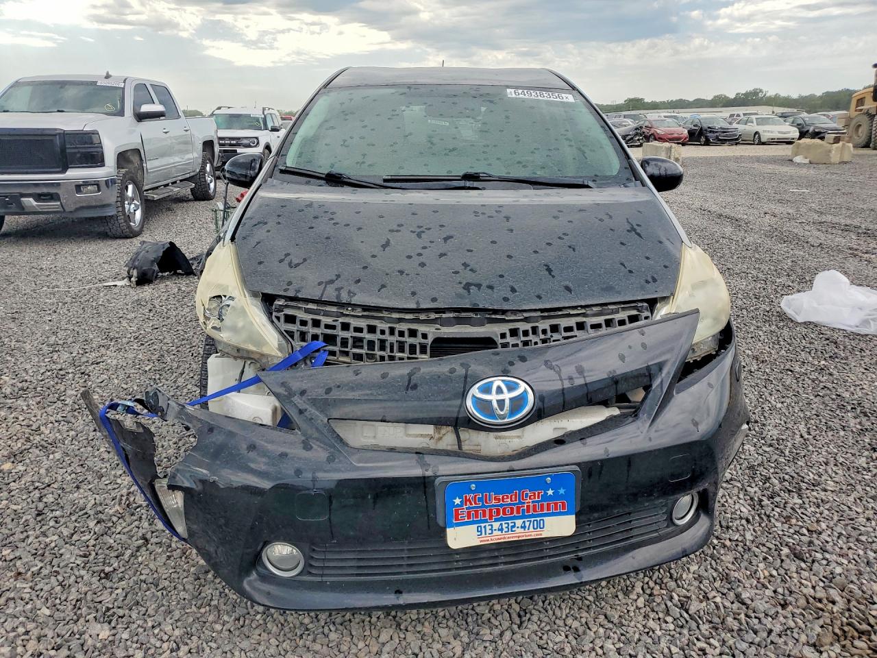 2013 Toyota Prius V Five Black vin: JTDZN3EU0D3204887