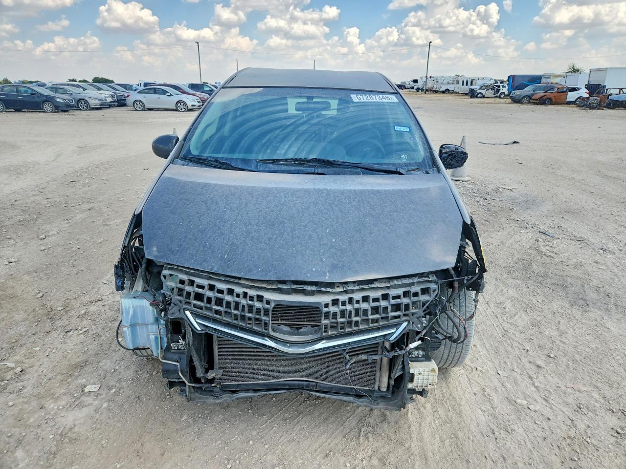 2013 Toyota Prius V Two Charcoal vin: JTDZN3EU0D3272381