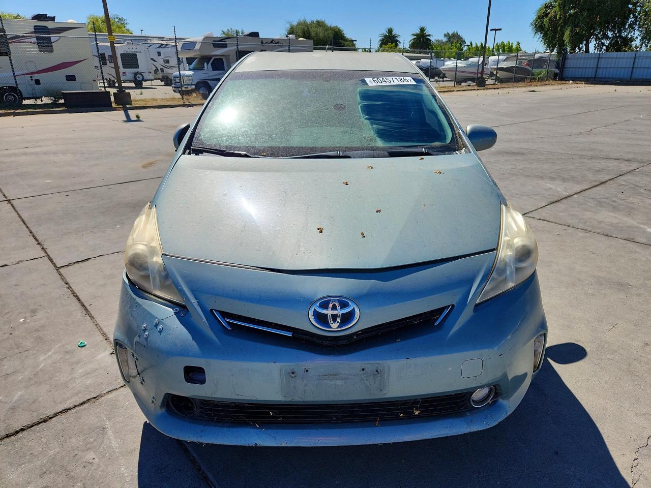 2013 Toyota Prius V Green vin: JTDZN3EU0D3286751