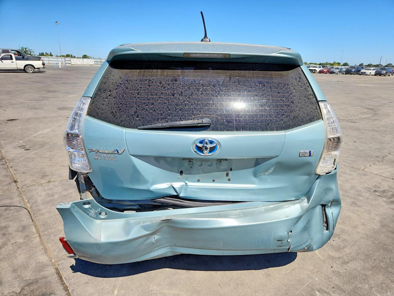 2013 Toyota Prius V Green vin: JTDZN3EU0D3286751