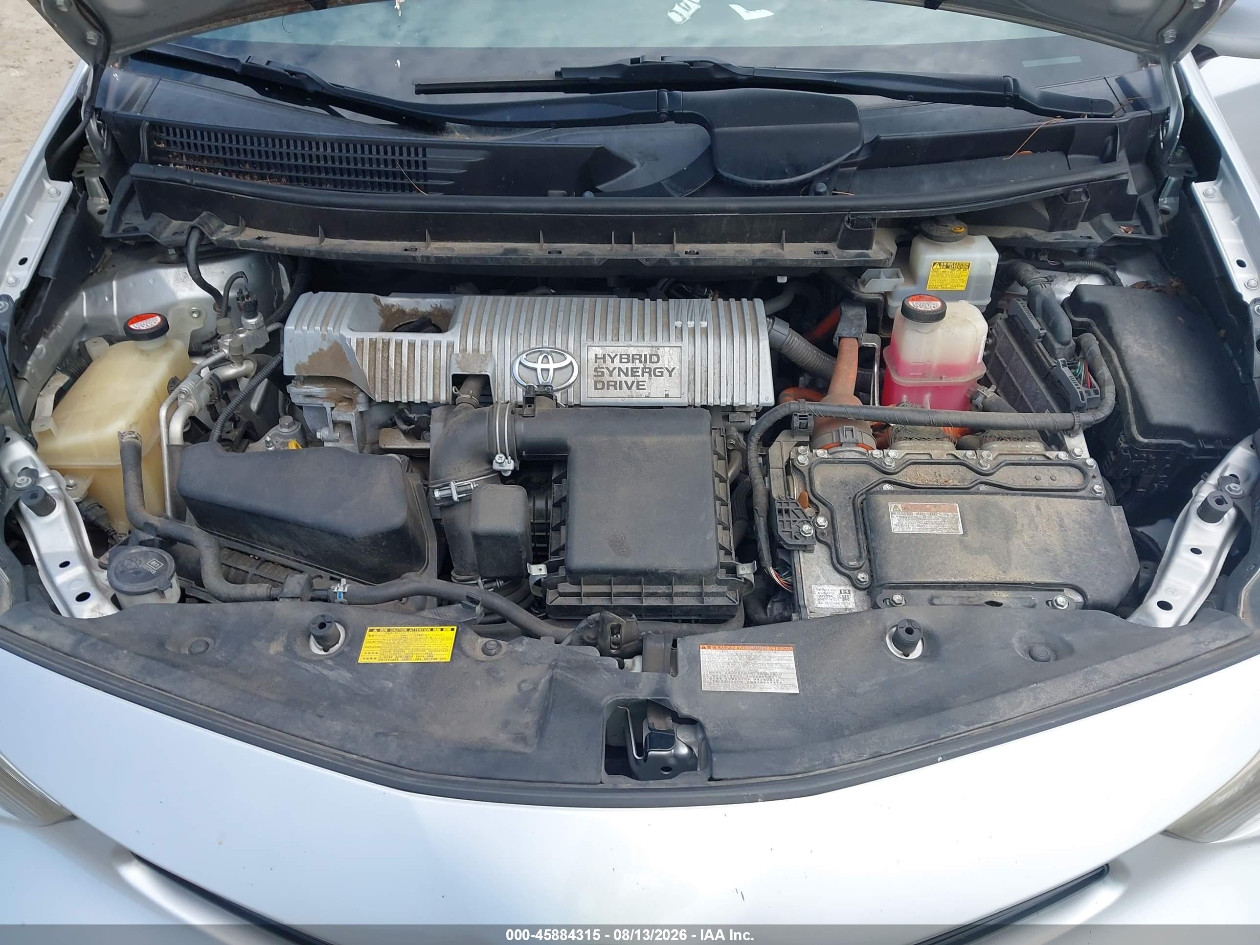 2015 Toyota Prius V Four Серебряный vin: JTDZN3EU0FJ021116