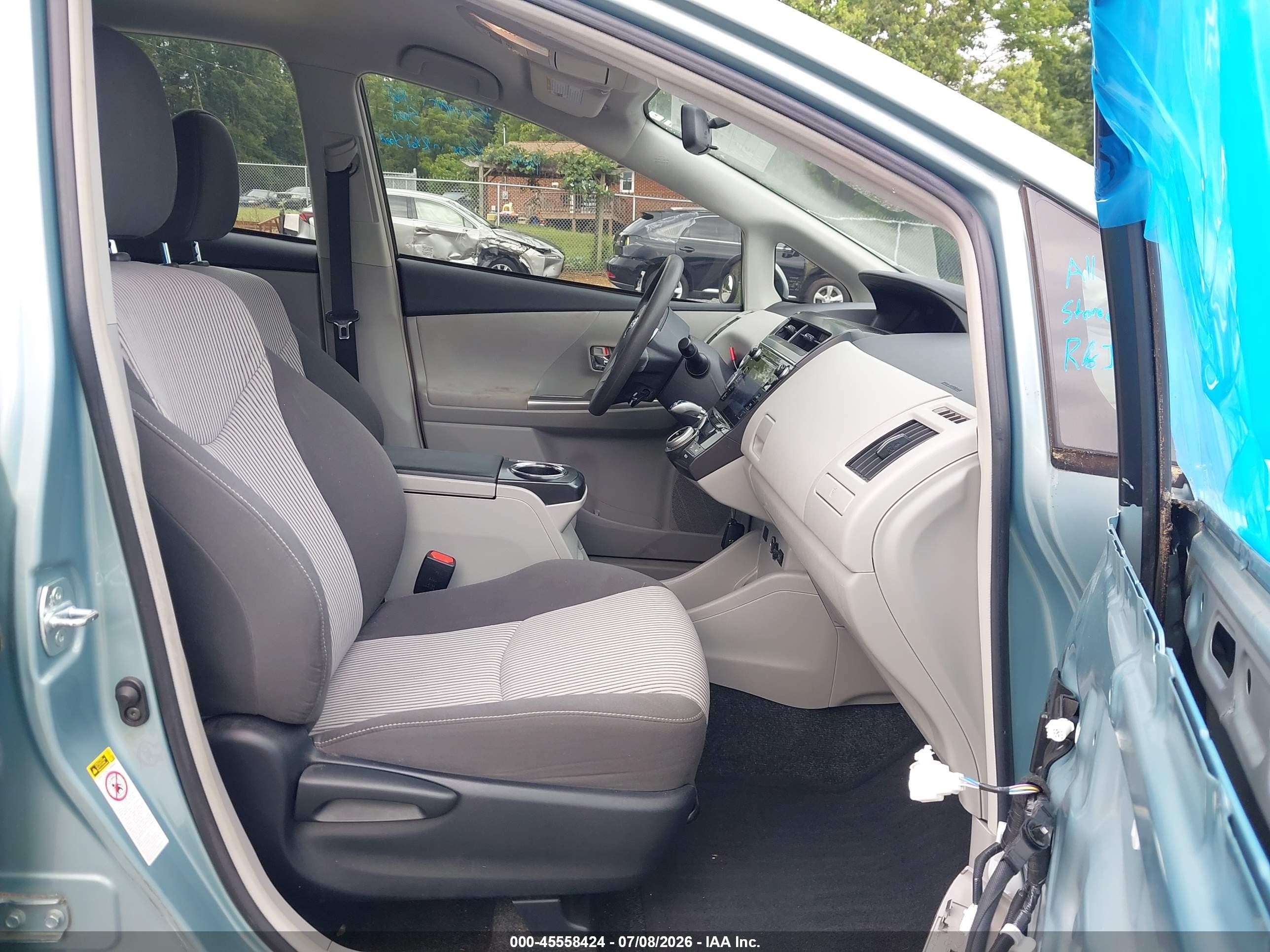 2015 Toyota Prius V Three Green vin: JTDZN3EU0FJ032083