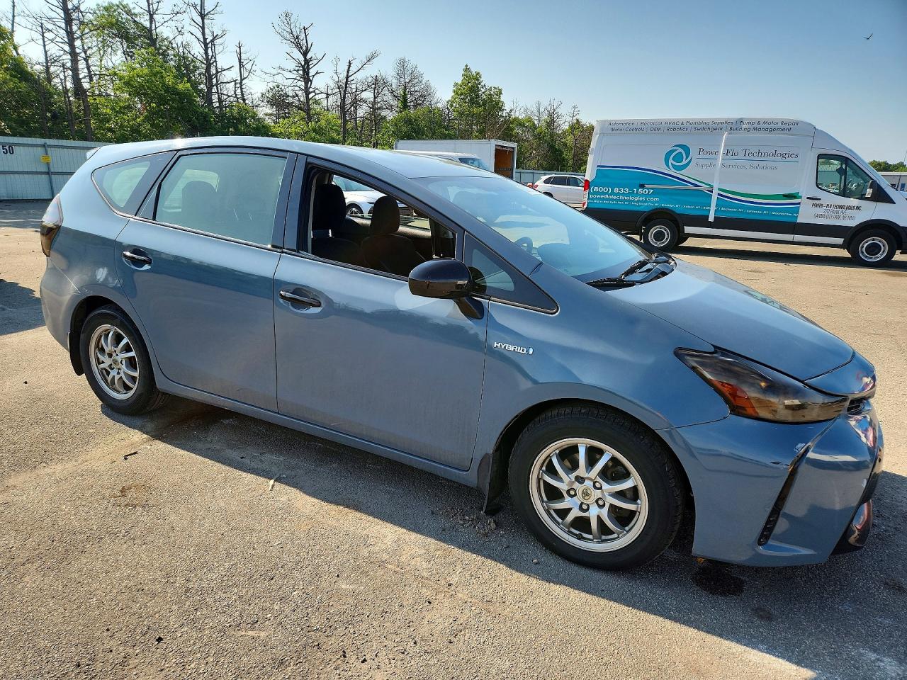 2015 Toyota Prius V Two Blue vin: JTDZN3EU0FJ033394
