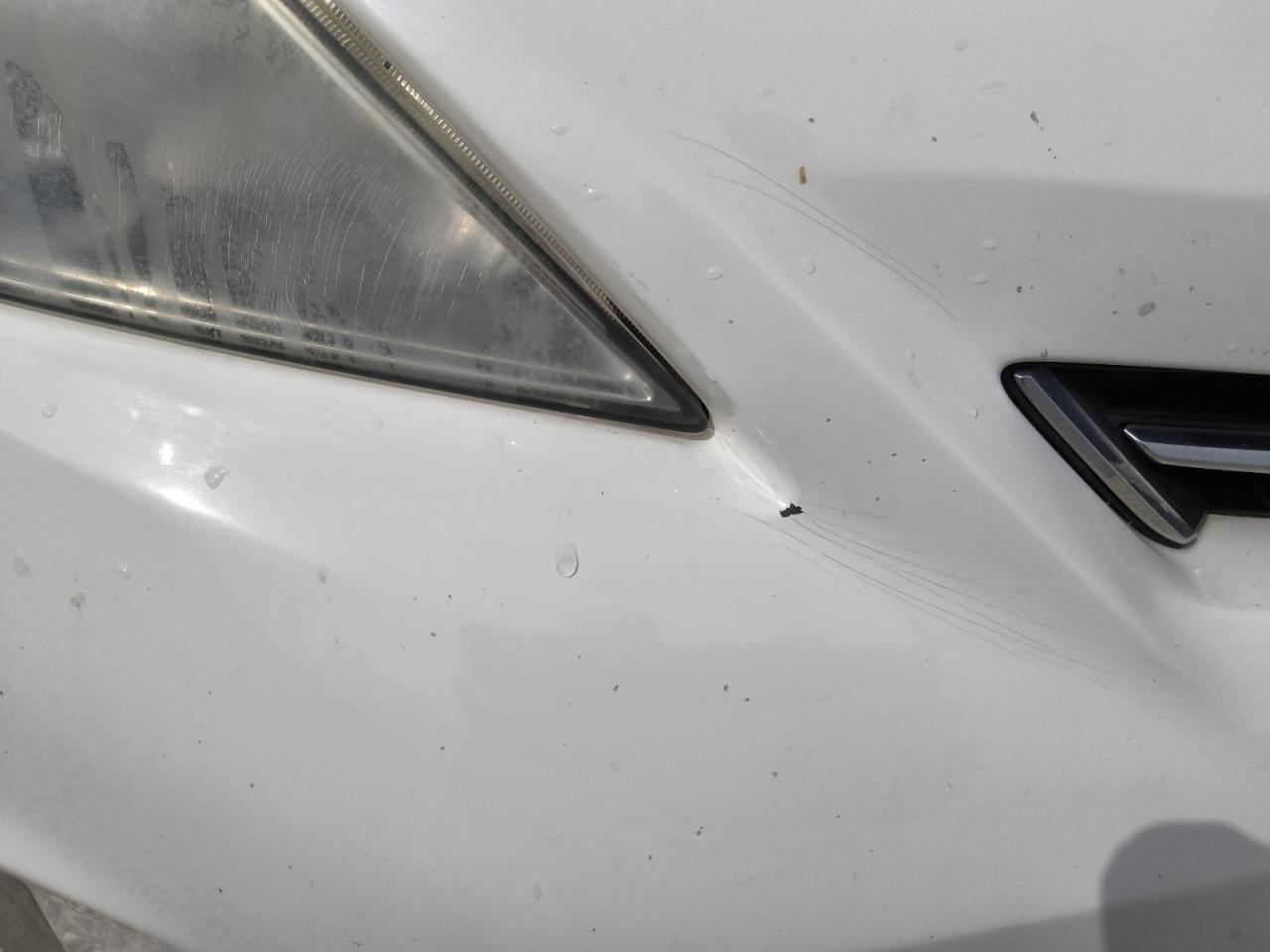 2012 Toyota Prius V Five White vin: JTDZN3EU1C3041472 Damage: Front Bumper, Dent(S) W/ Paint Dmg, 1 To 2 Inches