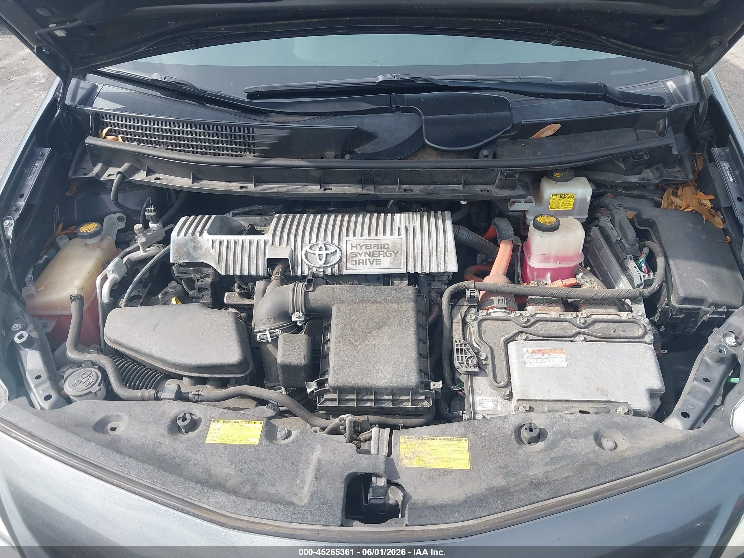 2012 Toyota Prius V Five Gray vin: JTDZN3EU1C3045649