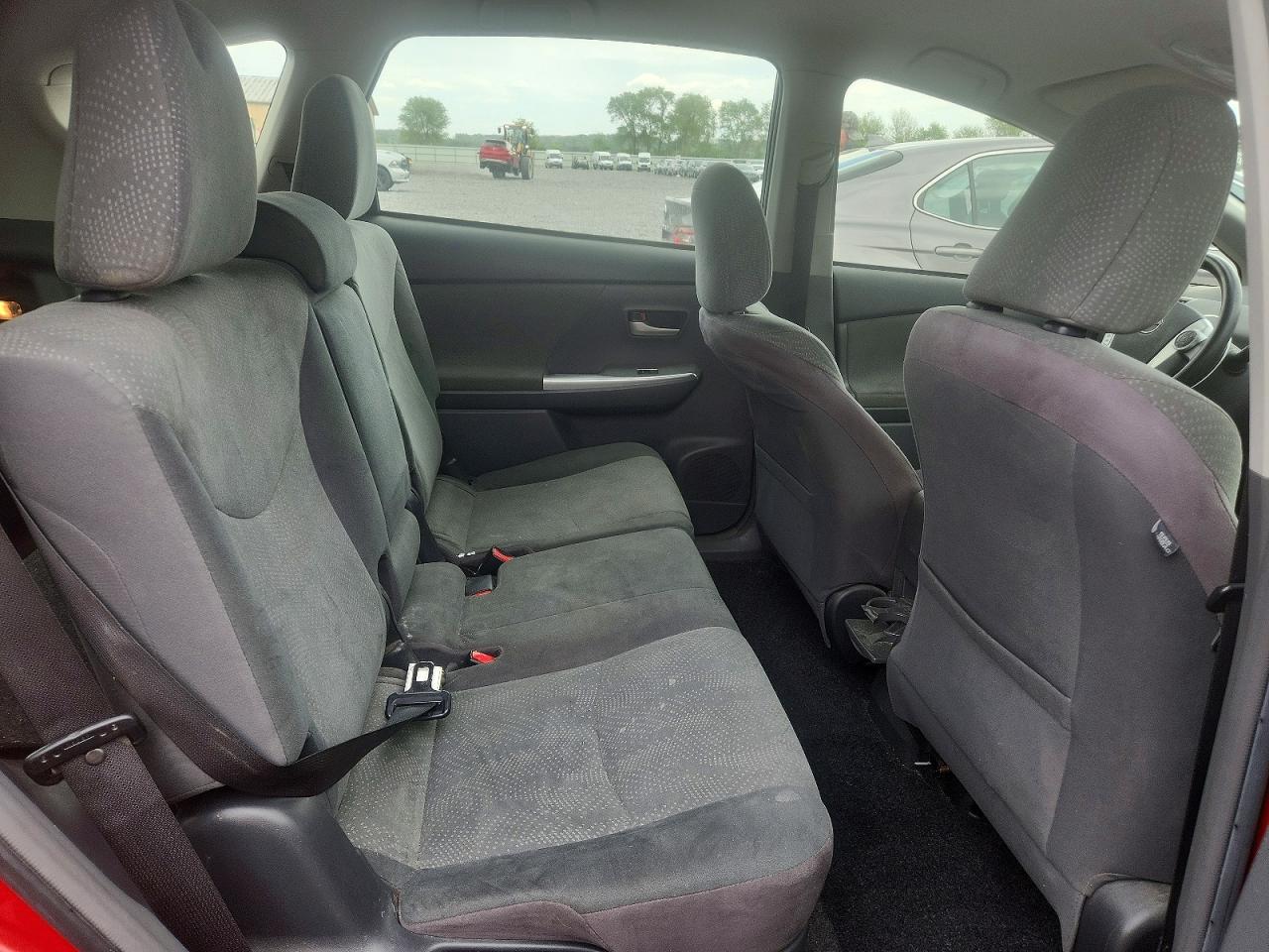 2012 Toyota Prius V Two Red vin: JTDZN3EU1C3157240