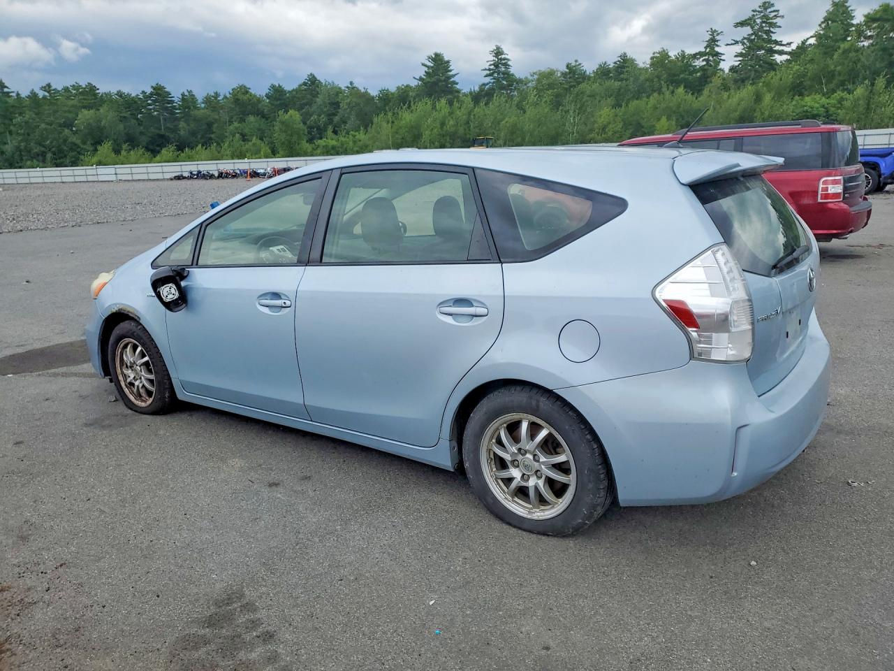 2013 Toyota Prius V Two Blue vin: JTDZN3EU1D3193849