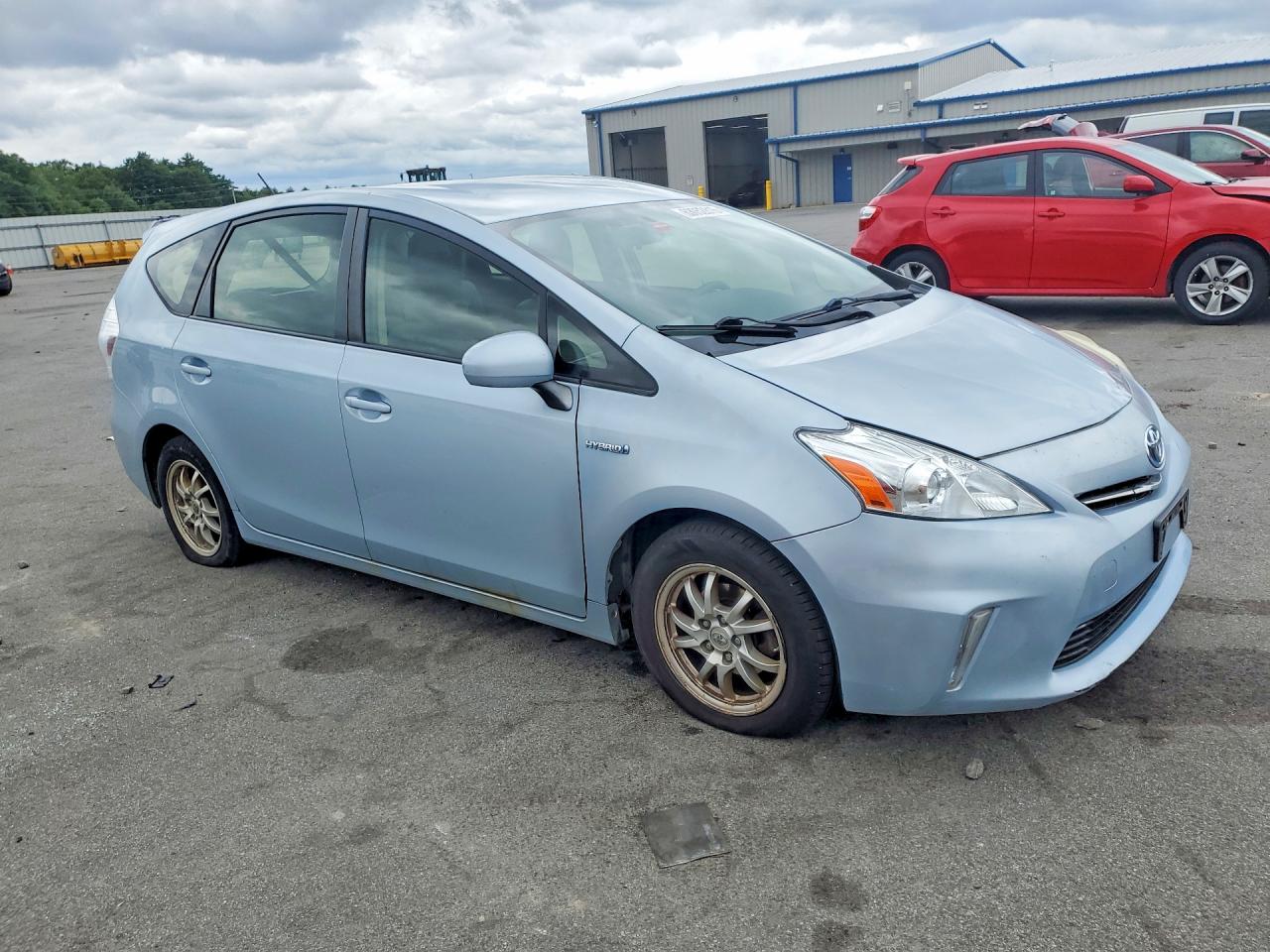 2013 Toyota Prius V Two Blue vin: JTDZN3EU1D3193849