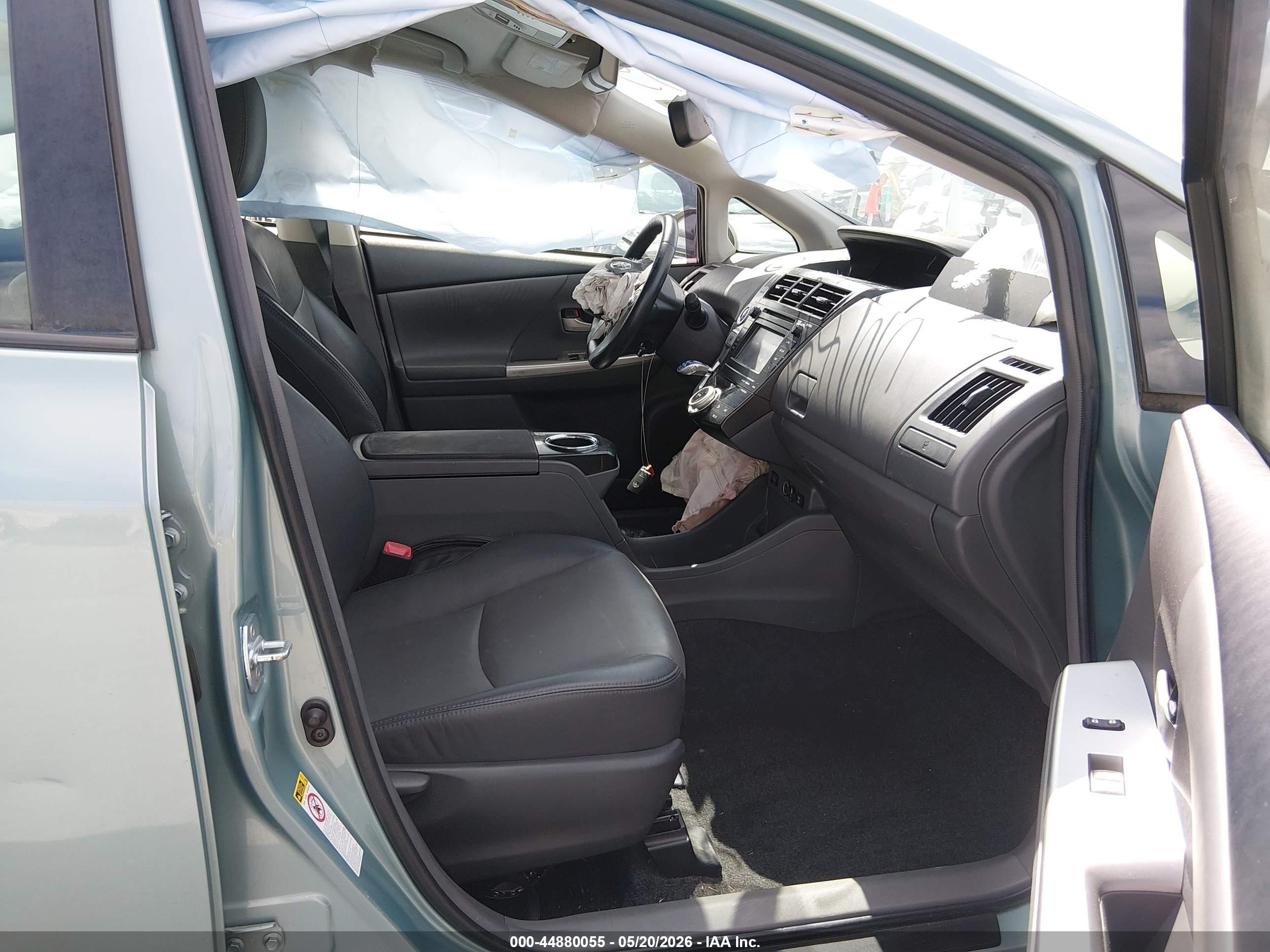 2013 Toyota Prius V Five Blue vin: JTDZN3EU1D3198579