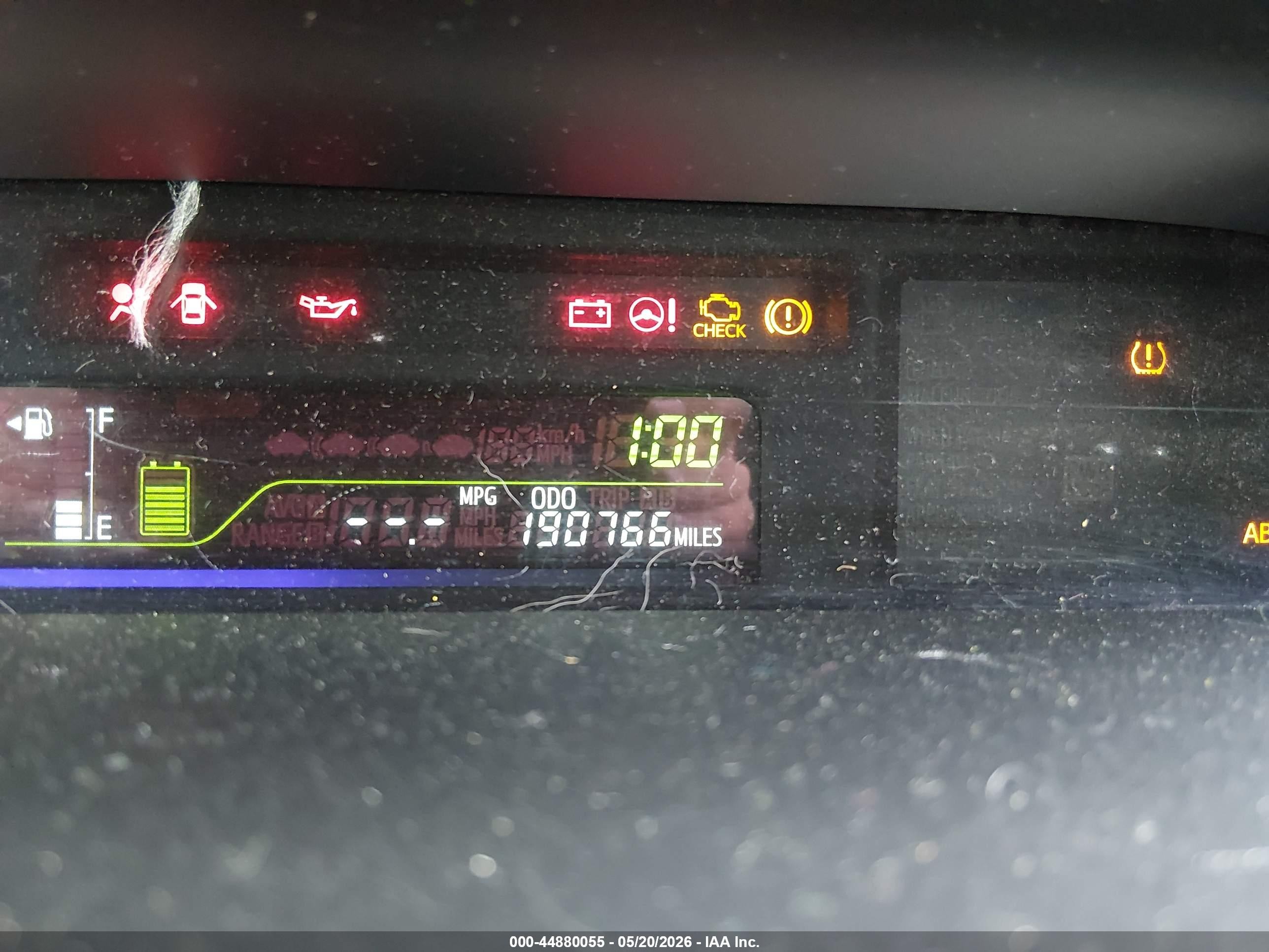 2013 Toyota Prius V Five Blue vin: JTDZN3EU1D3198579