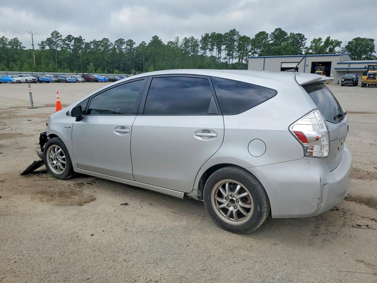 2013 Toyota Prius V Three Silver vin: JTDZN3EU1D3203702