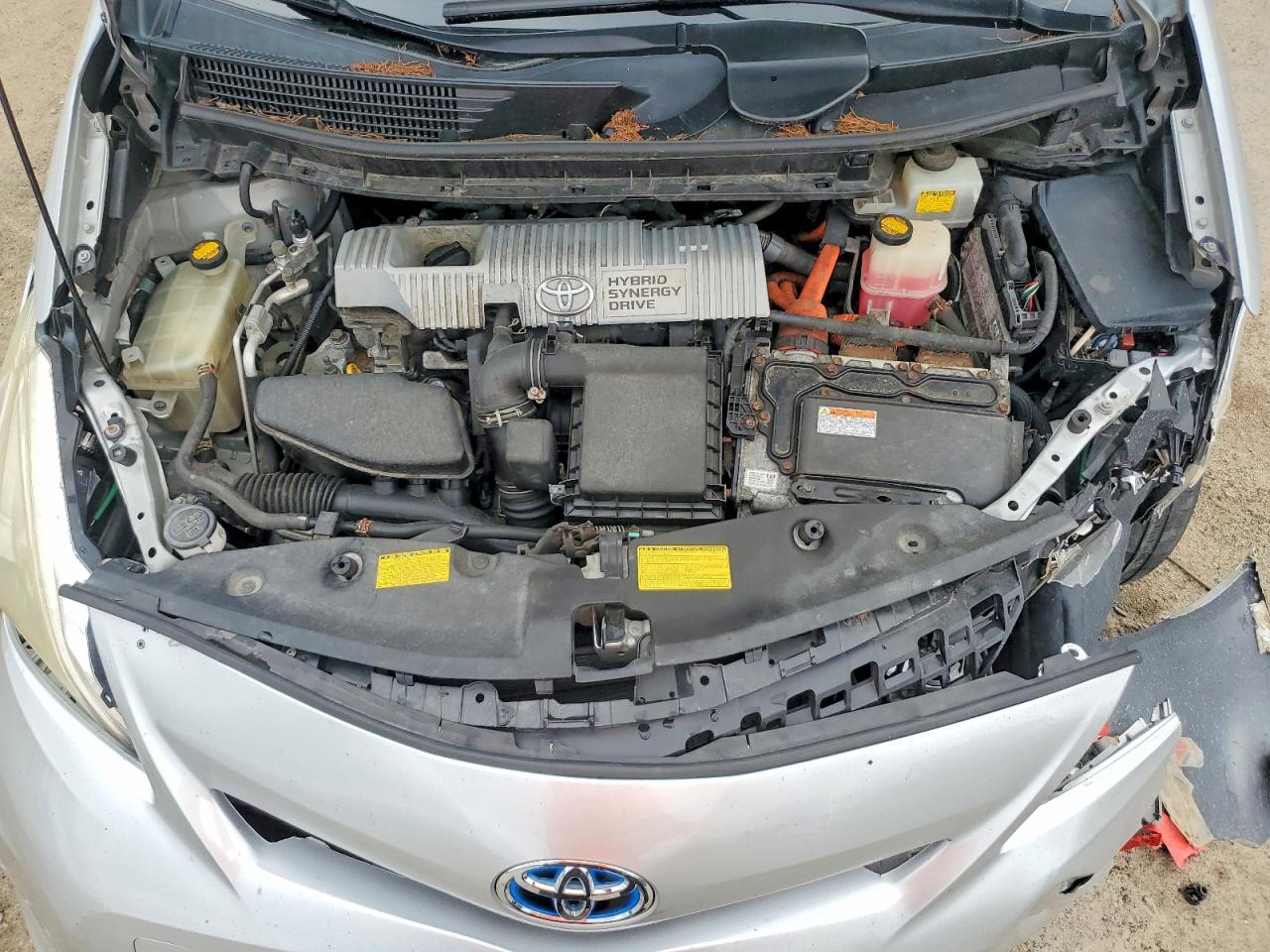 2013 Toyota Prius V Three Silver vin: JTDZN3EU1D3203702