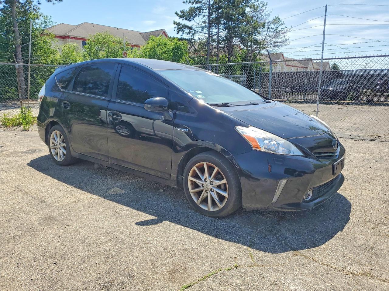2013 Toyota Prius V Five Black vin: JTDZN3EU1D3218622