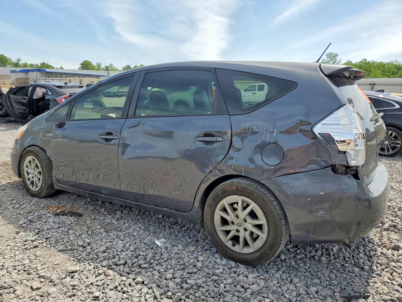 2013 Toyota Prius V Three Gray vin: JTDZN3EU1D3219477