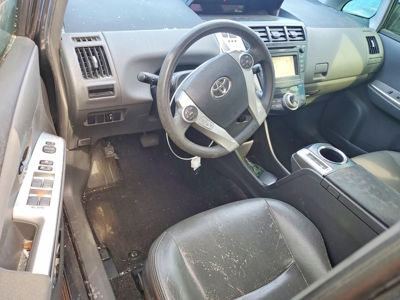 2013 Toyota Prius V Three Gray vin: JTDZN3EU1D3219477