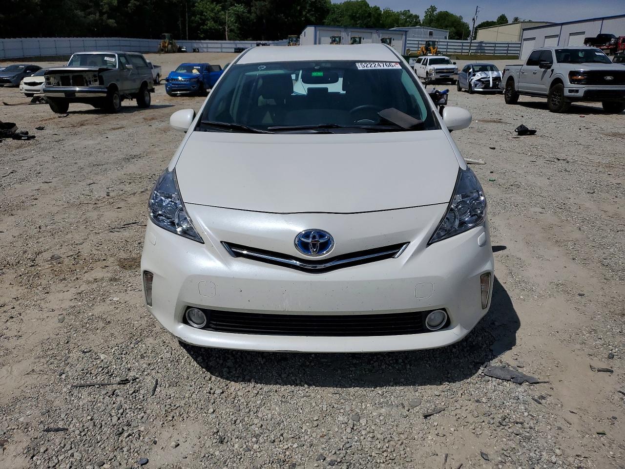 2011 Toyota Prius Белый vin: JTDZN3EU1D3248476