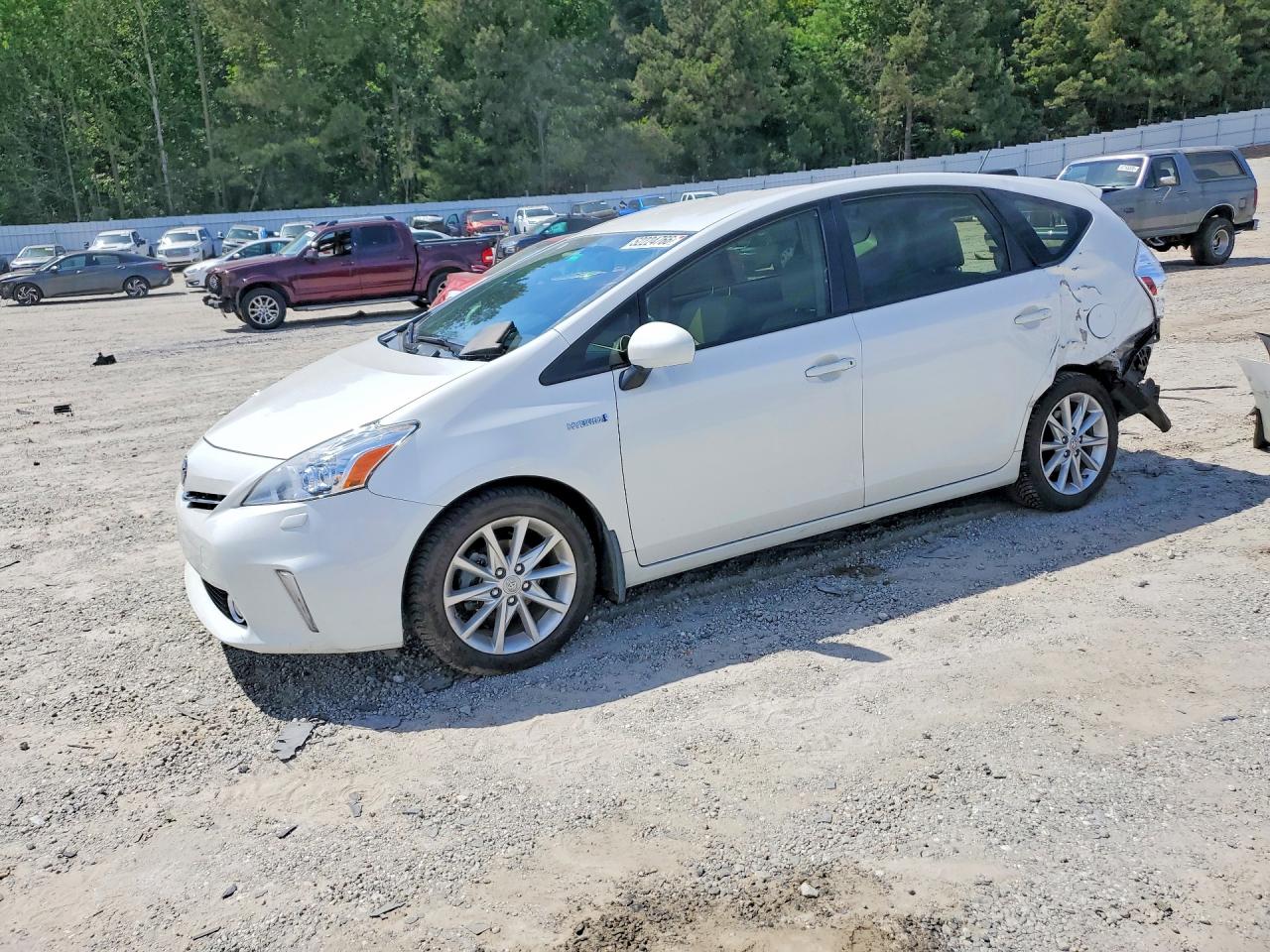 2011 Toyota Prius Белый vin: JTDZN3EU1D3248476