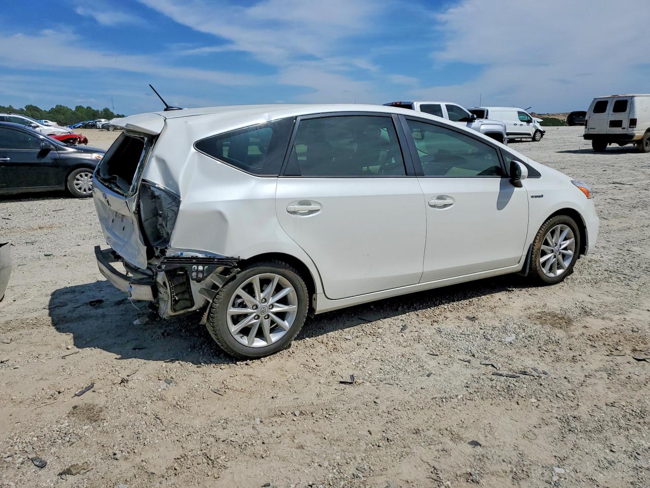 2011 Toyota Prius Белый vin: JTDZN3EU1D3248476